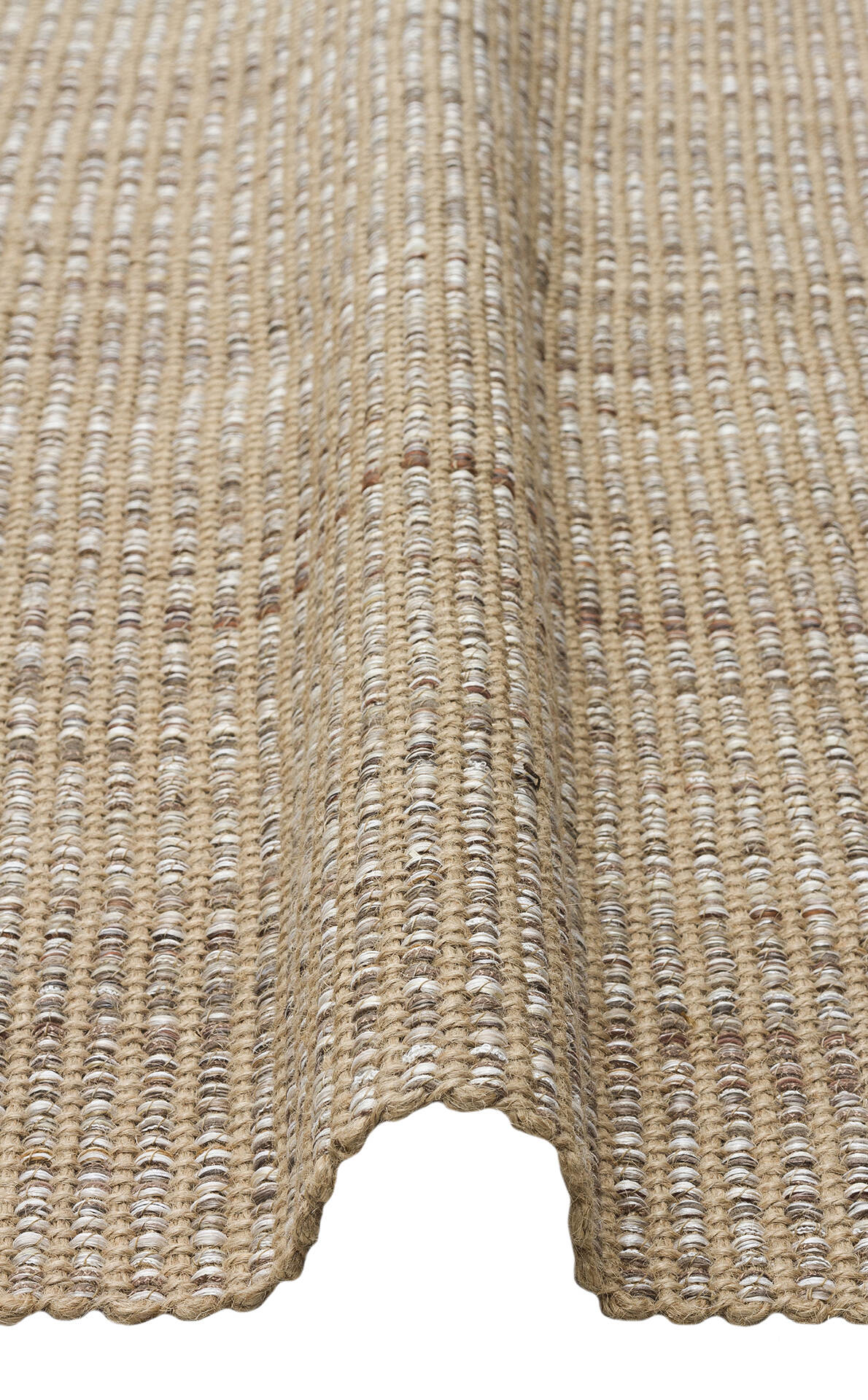Doha DH 01 Çok Renkli - Çift Taraflı Jüt Görünümlü Modern Dokuma Kilim