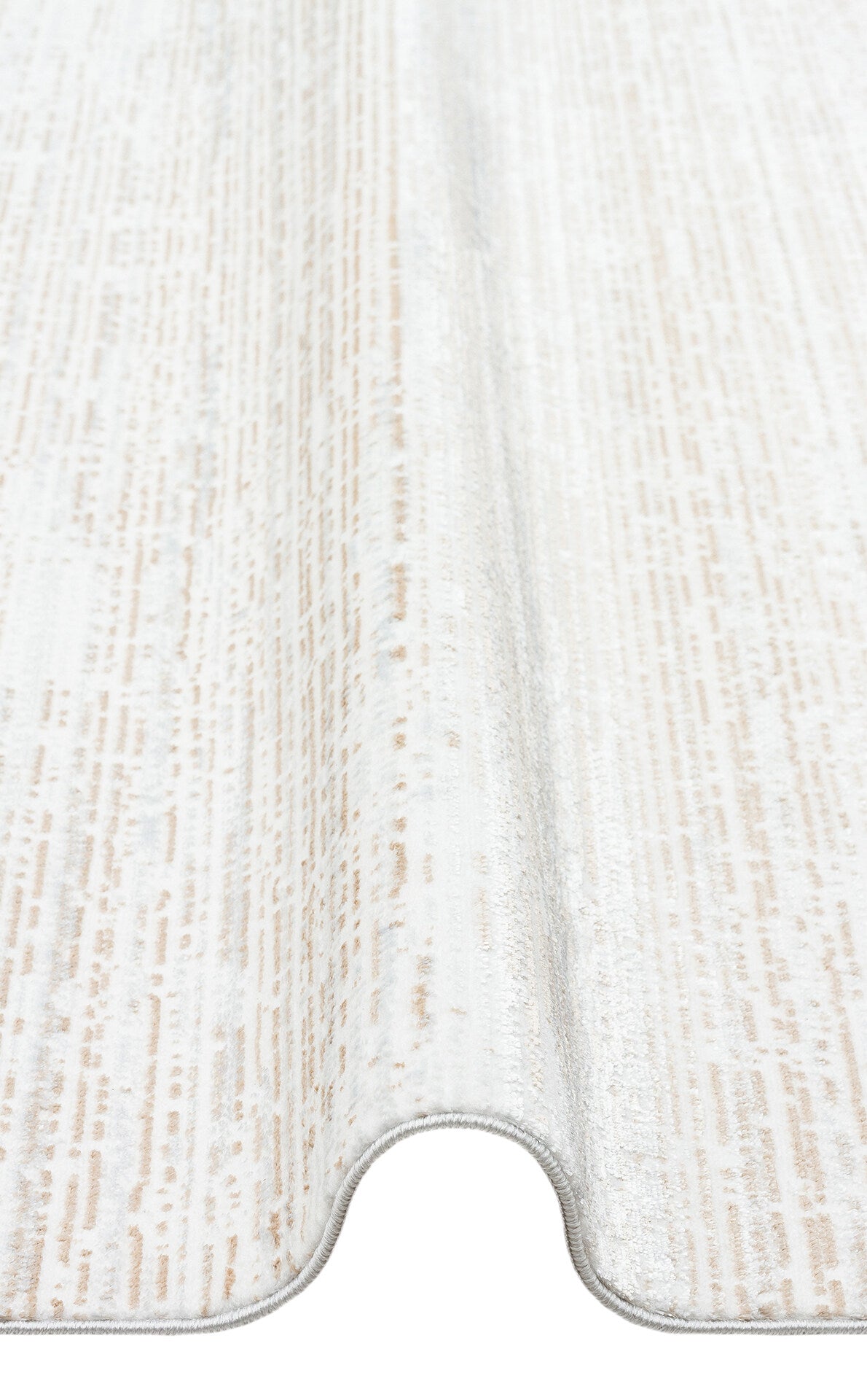 ST 101 BEIGE XW - SATEEN - Hav Toz Vermez Yıkanabilir Kaymaz İnce Dokuma Modern Halı