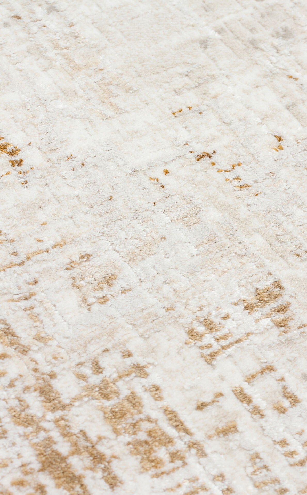 RM 03 CREAM BEIGE - ROMA - Viskon ve Polyester ile Üretilen Şık Salon Halısı