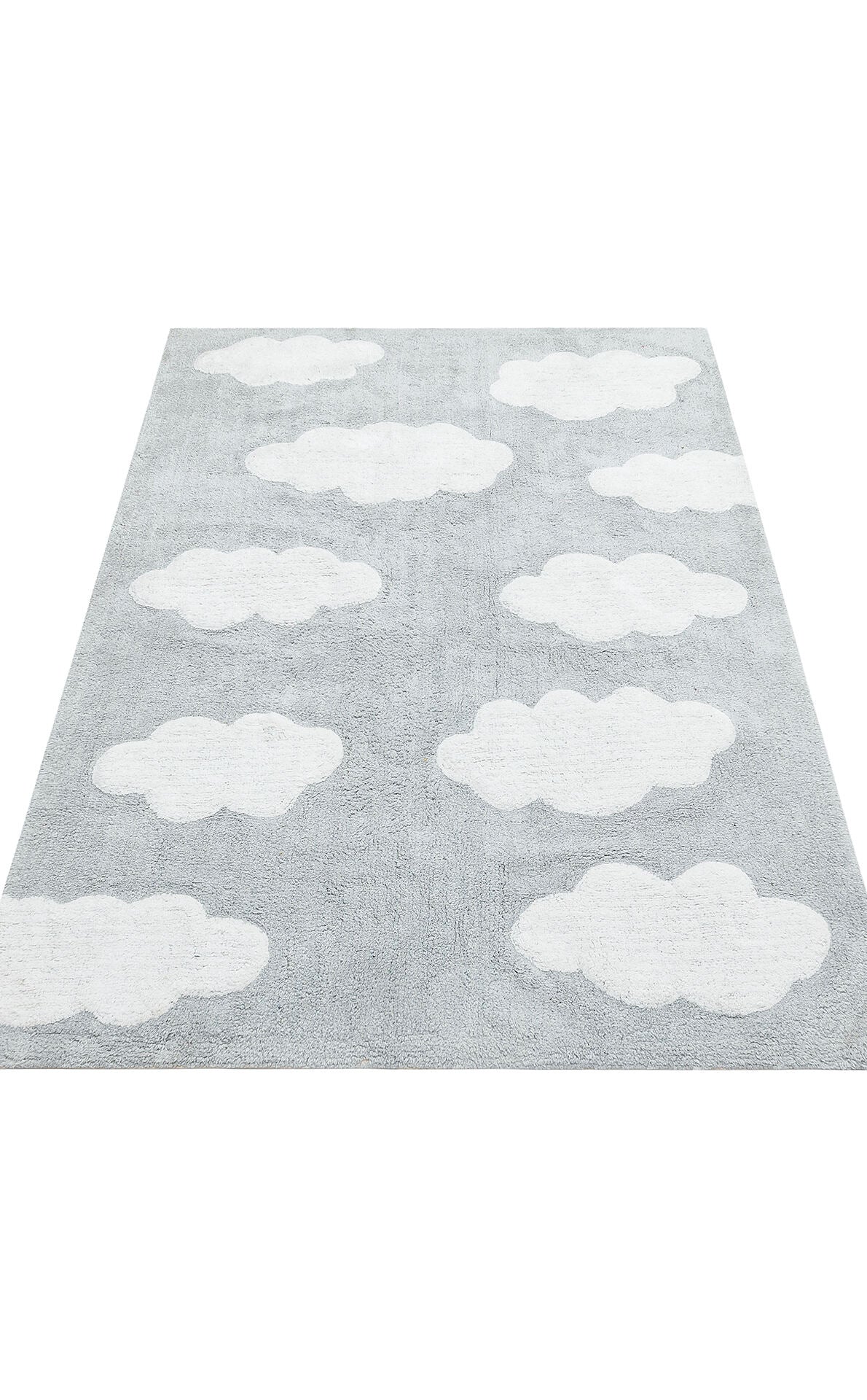 Cotton Boon XXW CBN 14 Çok Renkli - Yıkanabilir Kaymaz Naturel Pamuk Bebek Halısı