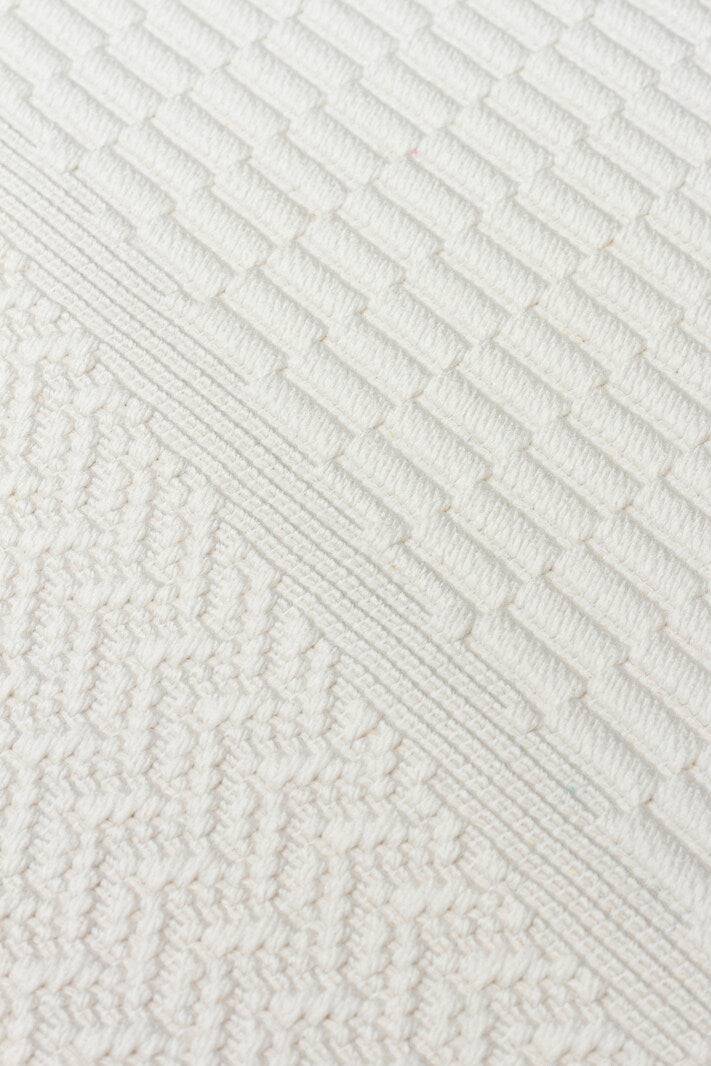 Mono MNO LUX 02 Beyaz -Yıkanabilir Kaymaz Kilim Halı