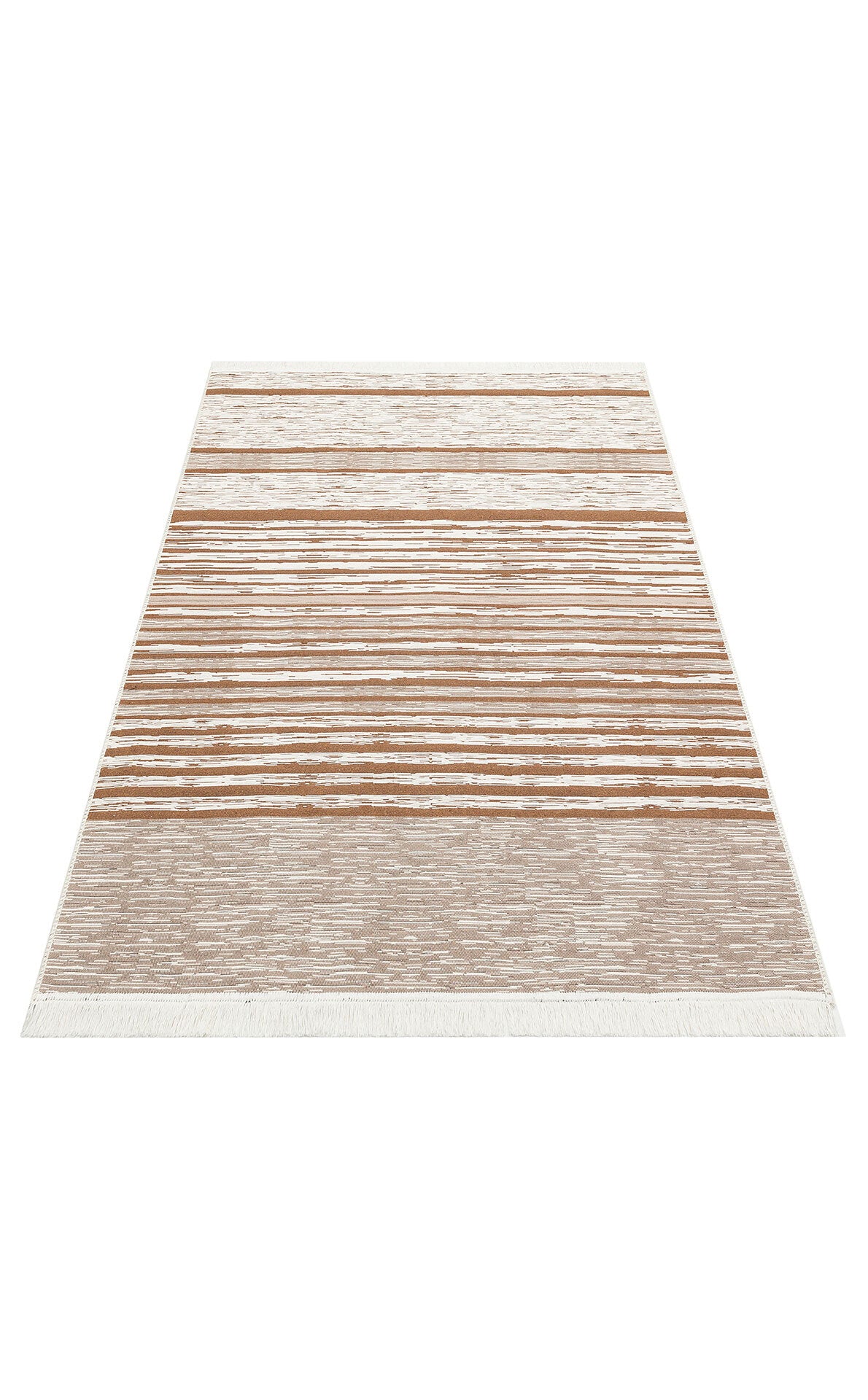 Arya AR 27 Krem Bej - Yıkanabilir Çift Taraflı Modern Dokuma Kilim