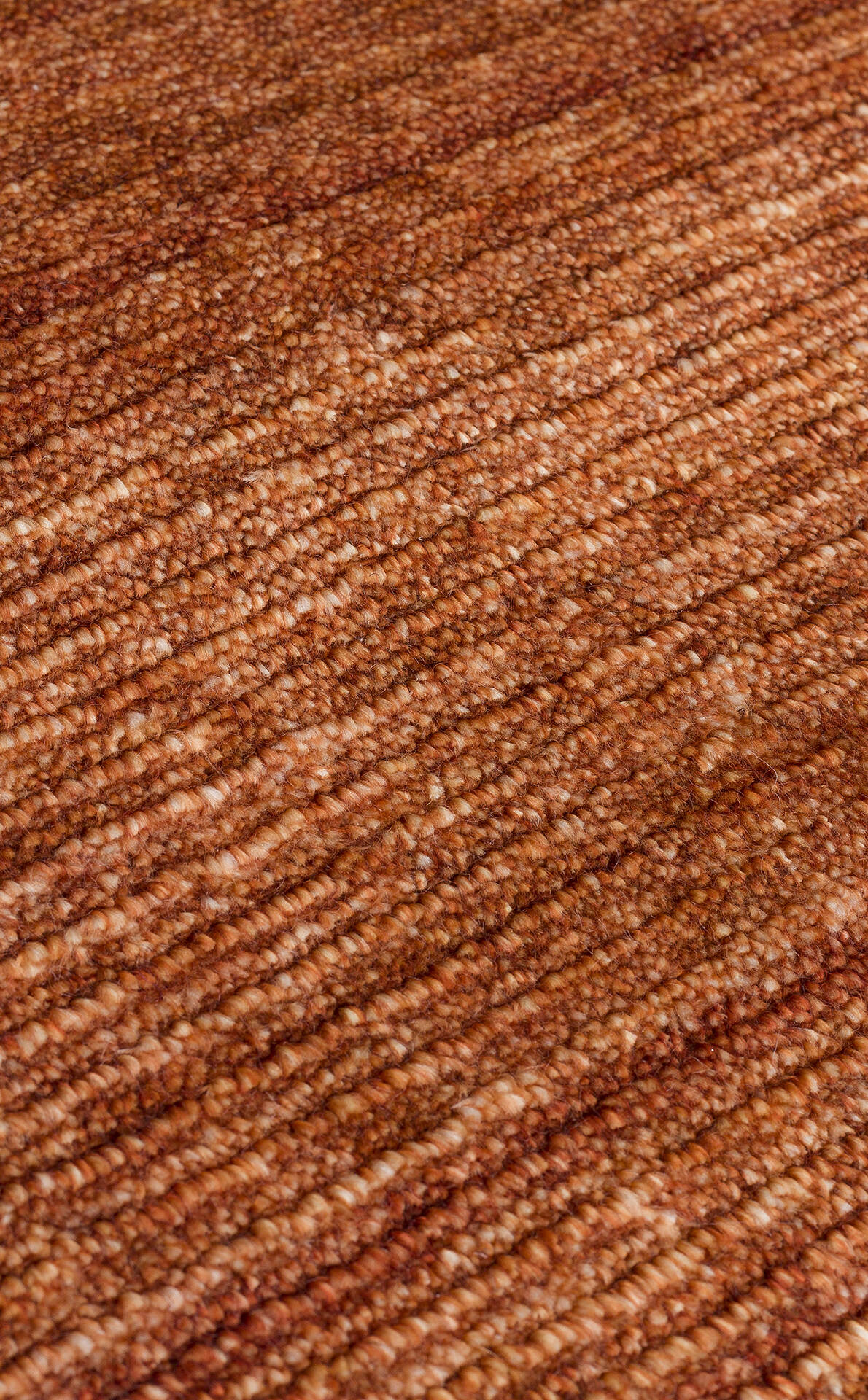 GES PLAIN TERRACOTTA - GESSI - El Emeği ile Özel Tezgahlarda Üretilen Modern Kara Tezgah Halısı