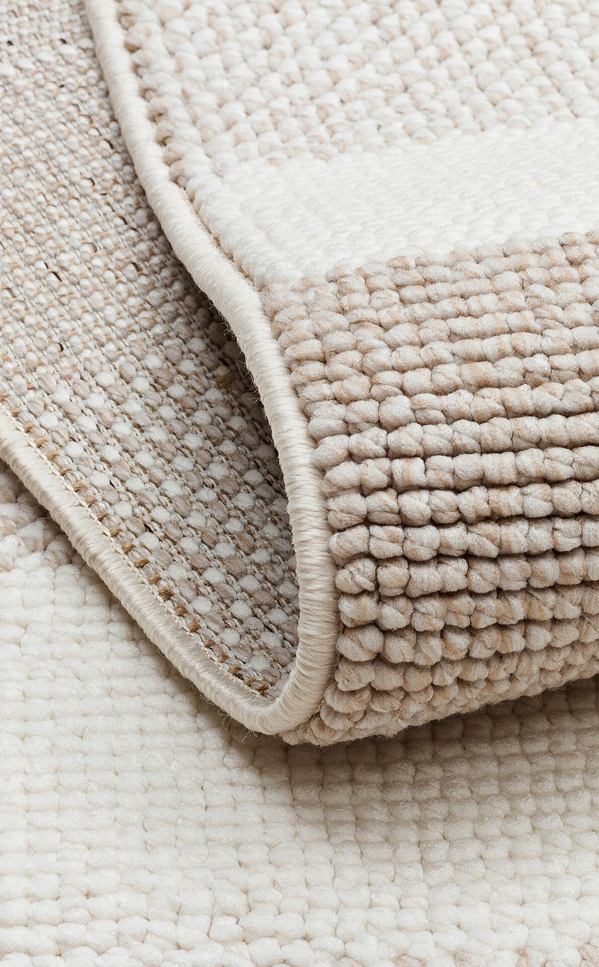 OSL 08 BEIGE - OSLO - Hav Toz Vermez Hasır Dokuma Modern Makine Halısı