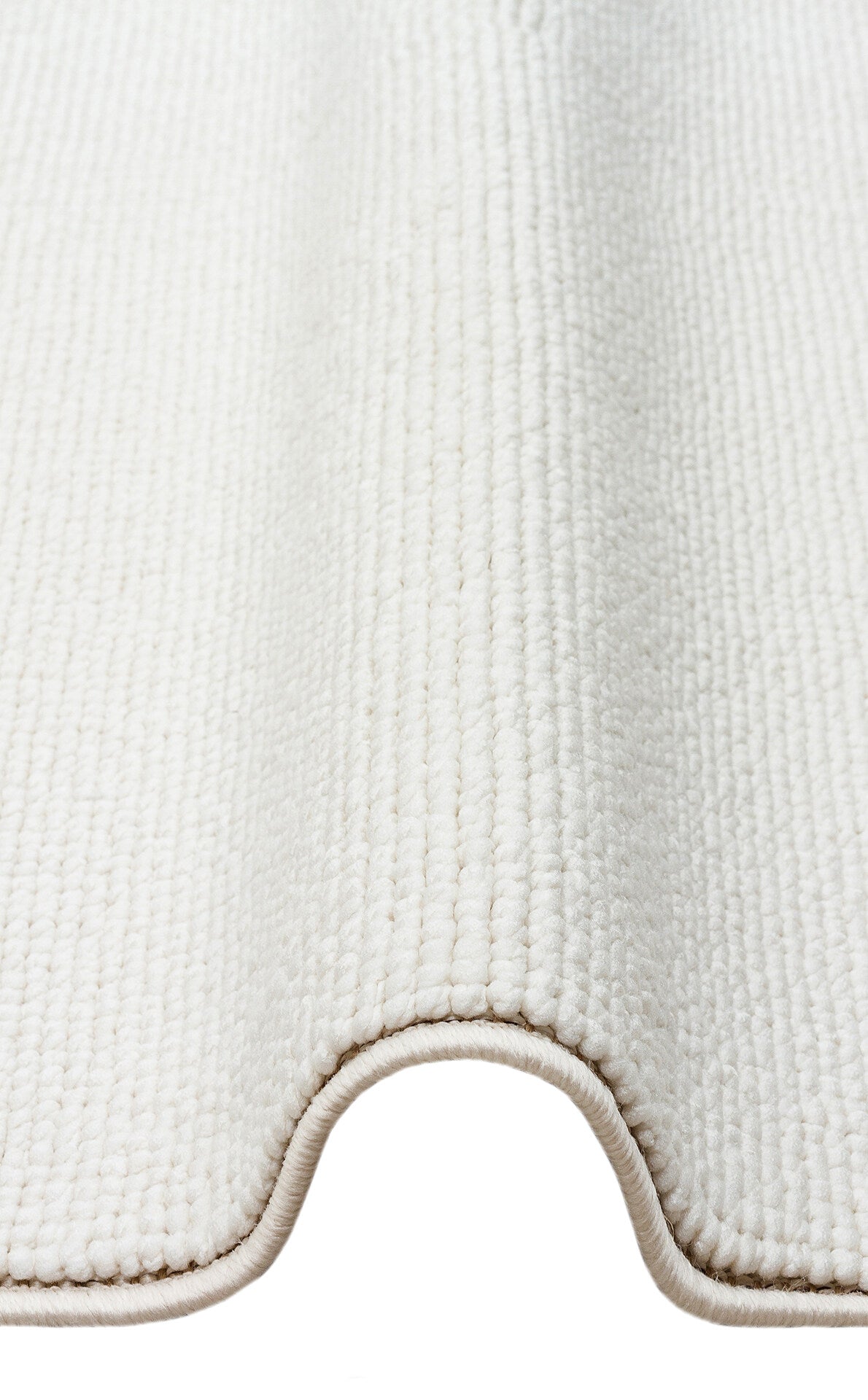OSL PLAIN WHITE - OSLO - Hav Toz Vermez Hasır Dokuma Modern Makine Halısı