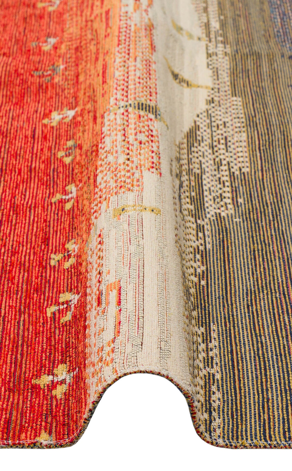 Nomad NMD 12 Toprak - Çift Taraflı Yıkanabilir Kilim | Otantik Kilim