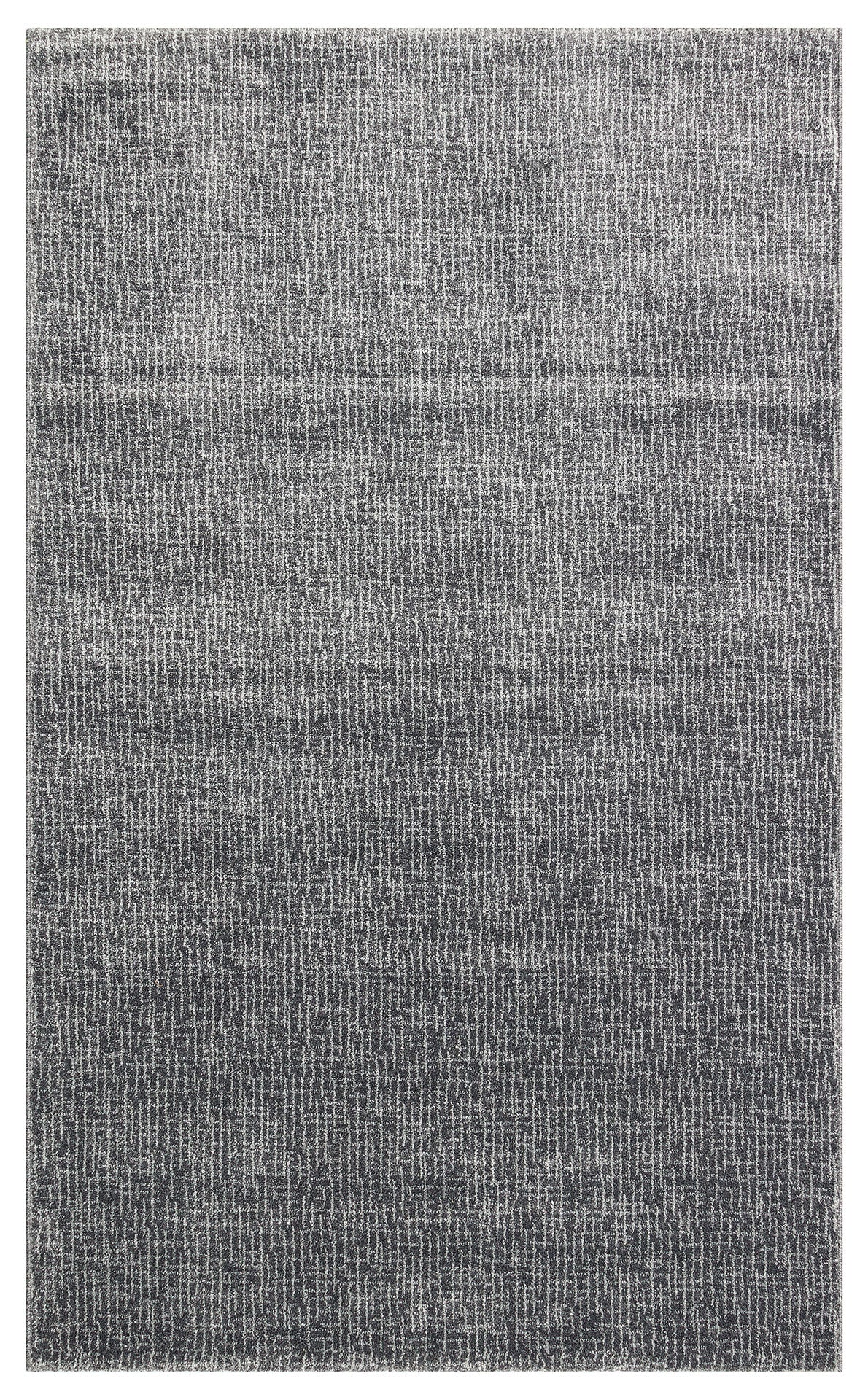 LT 01 DARK GREY - LOTTO - Hav Toz Vermez Modern Sade Desenli Makine Halısı