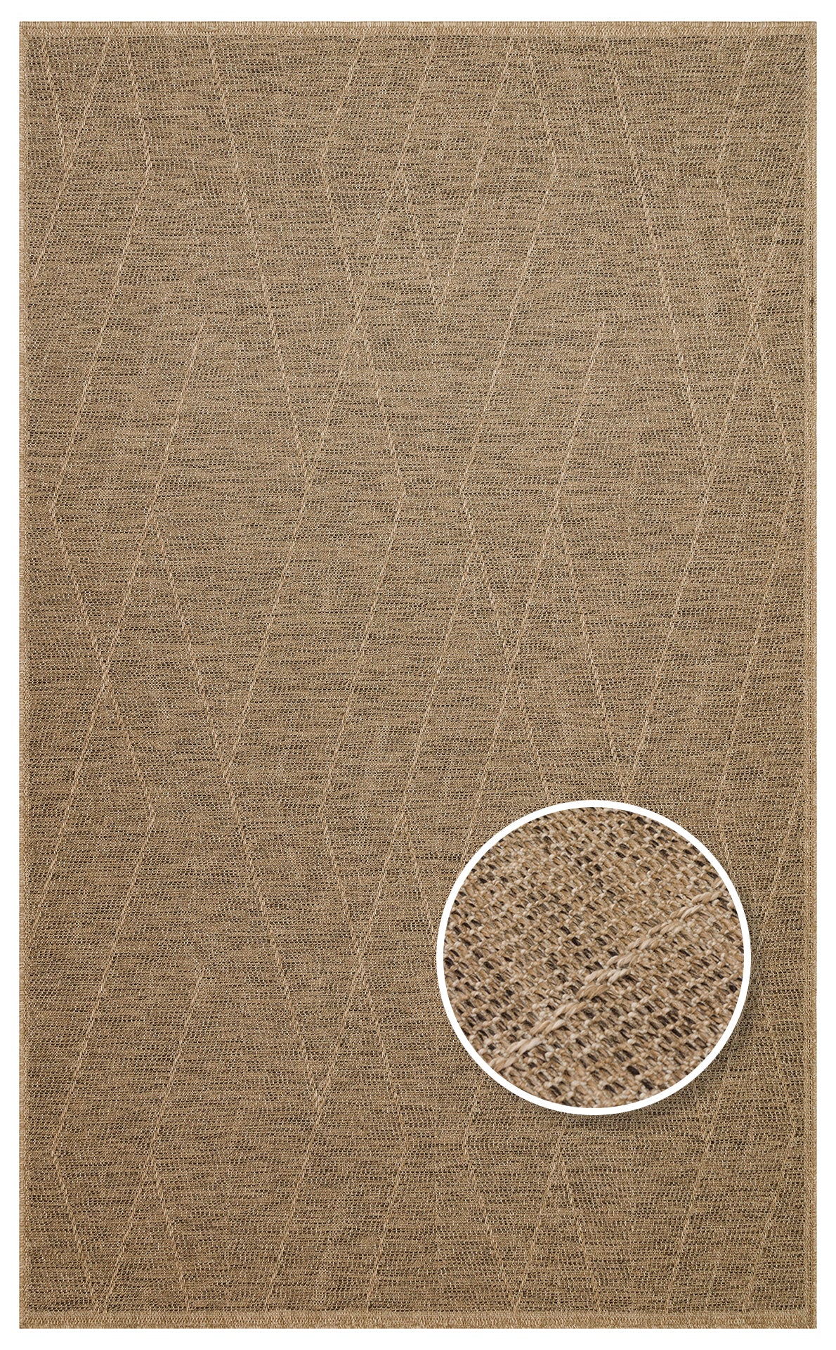 Salda SLD 03 Natural - Suya Dayanıklı Jüt Görünümlü Sisal Halı