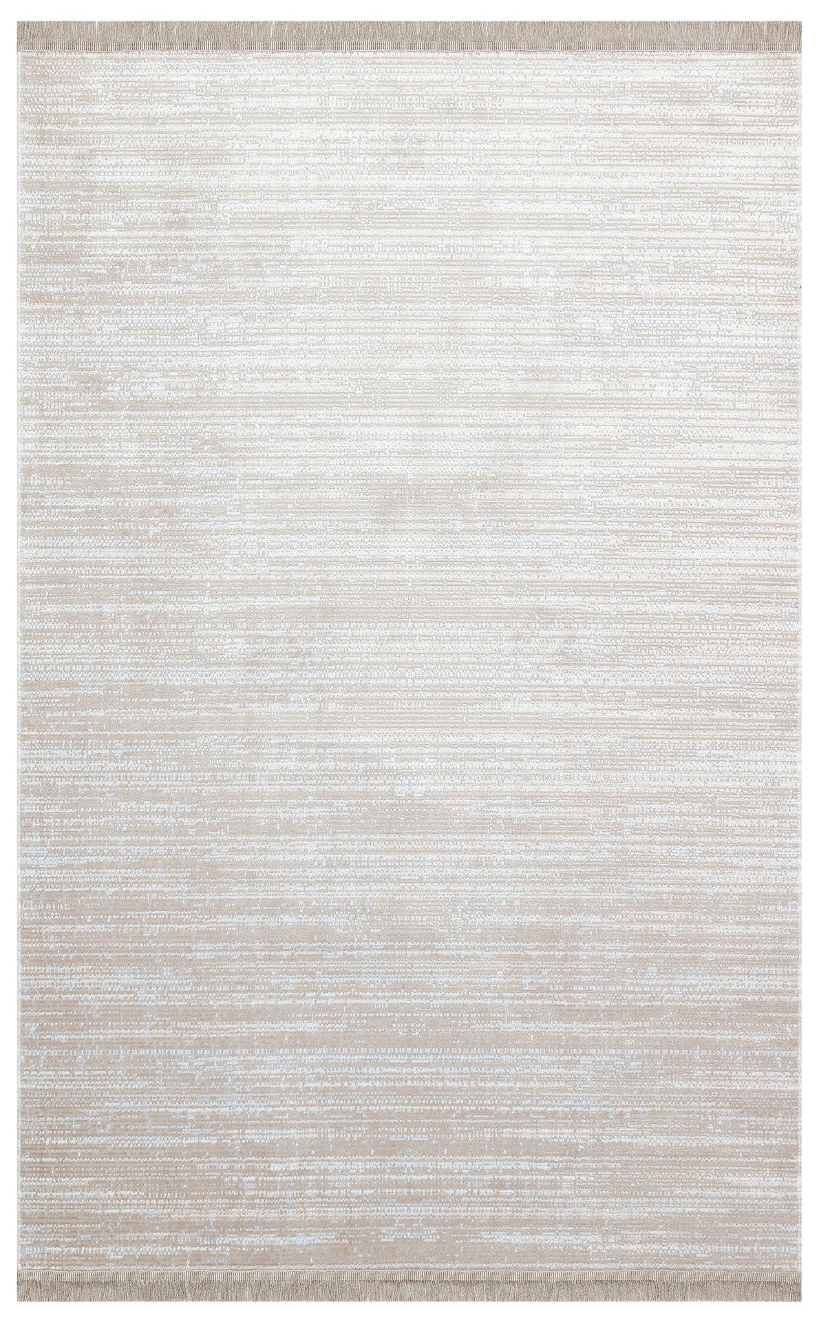 SATEEN ST 09 Bej Altın XW - Hav Toz Vermez Yıkanabilir Kaymaz İnce Dokuma Modern Halı