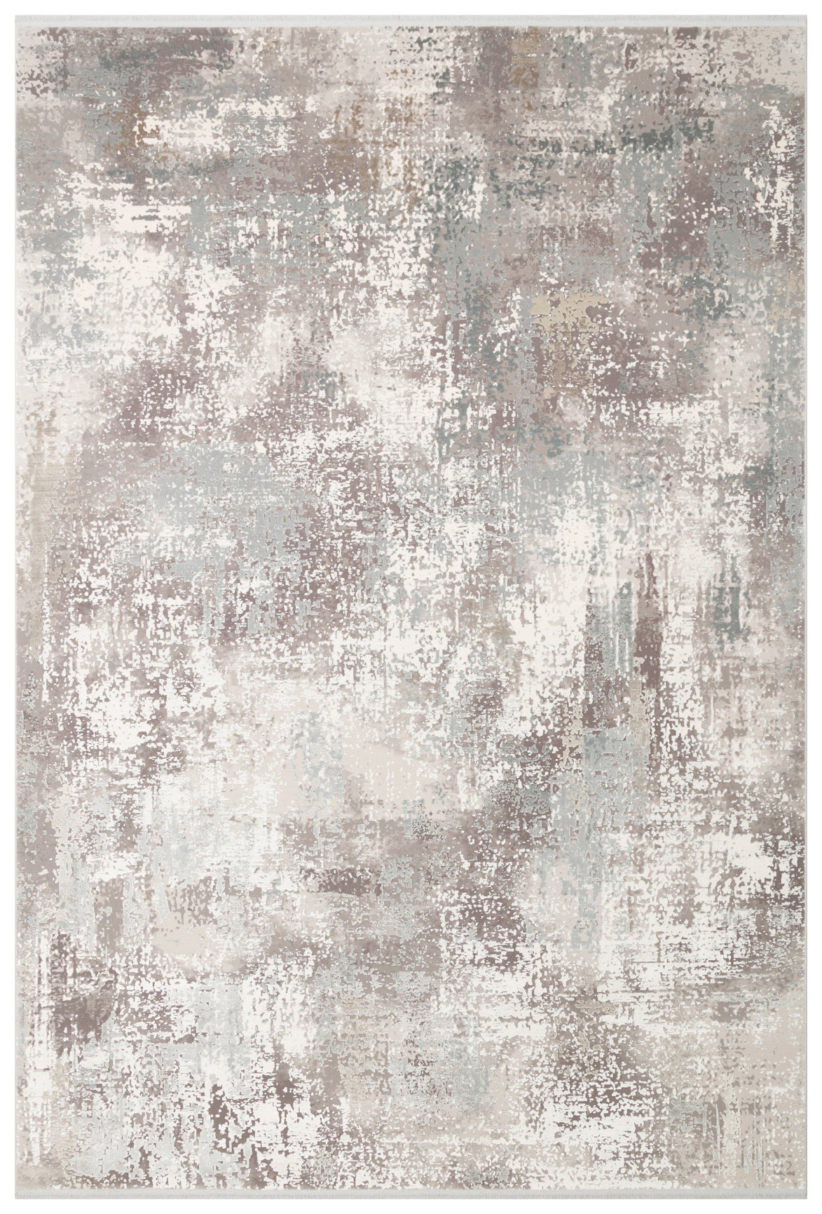 FRESCO XW FS 35 Gri Bej - Eskitme Dokulu Işıltılı Salon Halısı
