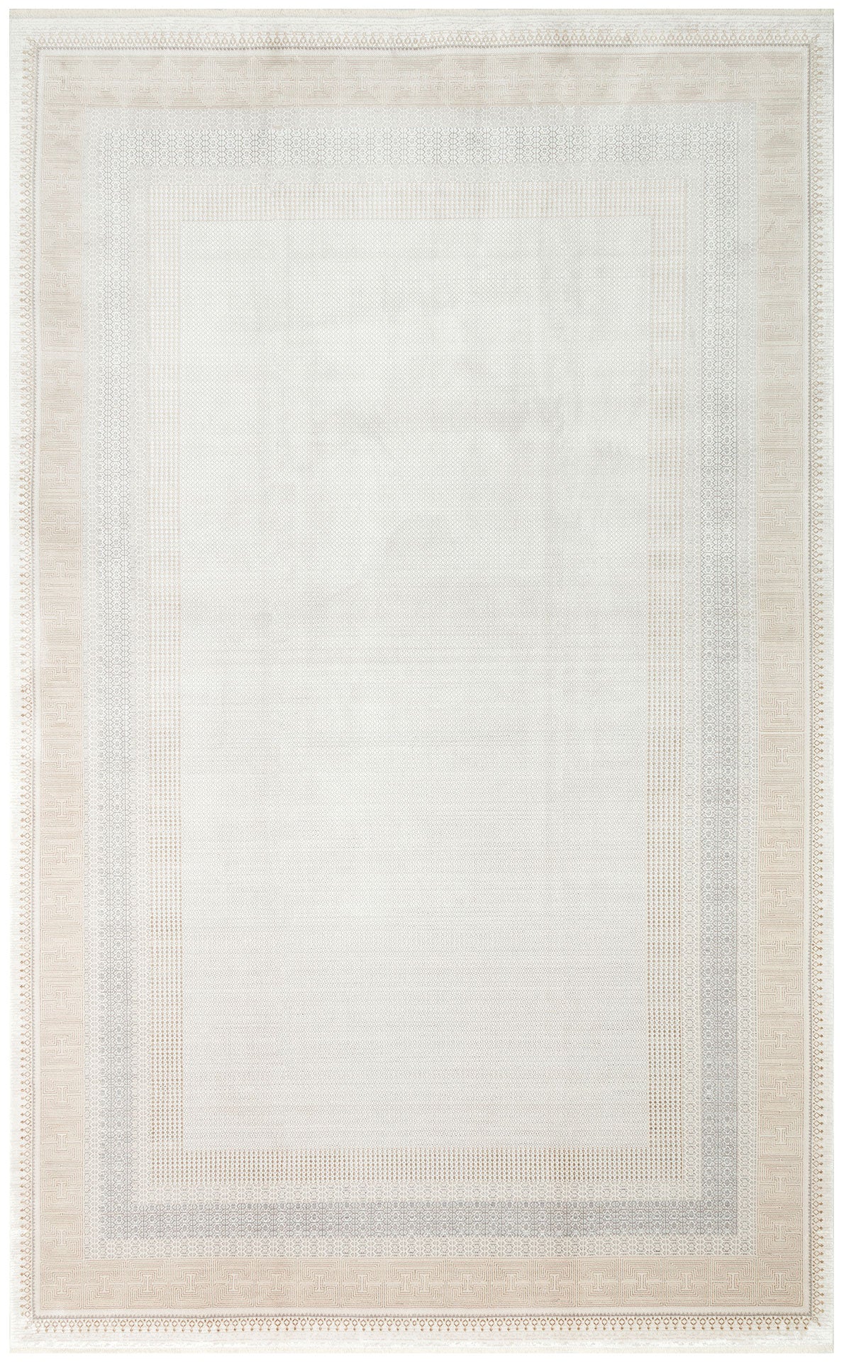 MHL 07 CREAM GOLD - MAHAL - Modern Desenli Yüksek Kalite Sık Dokuma Salon Halısı