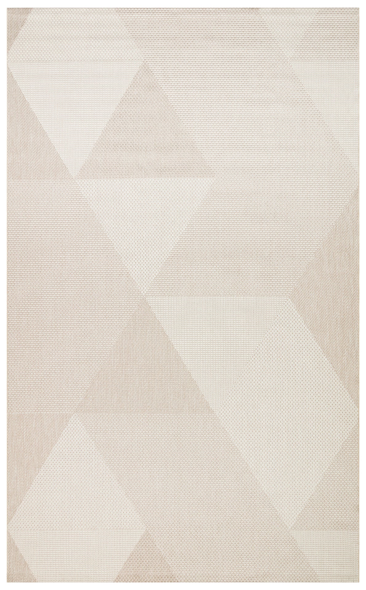 Mono MNO 03 Bej - Yıkanabilir Kaymaz Kilim Halı