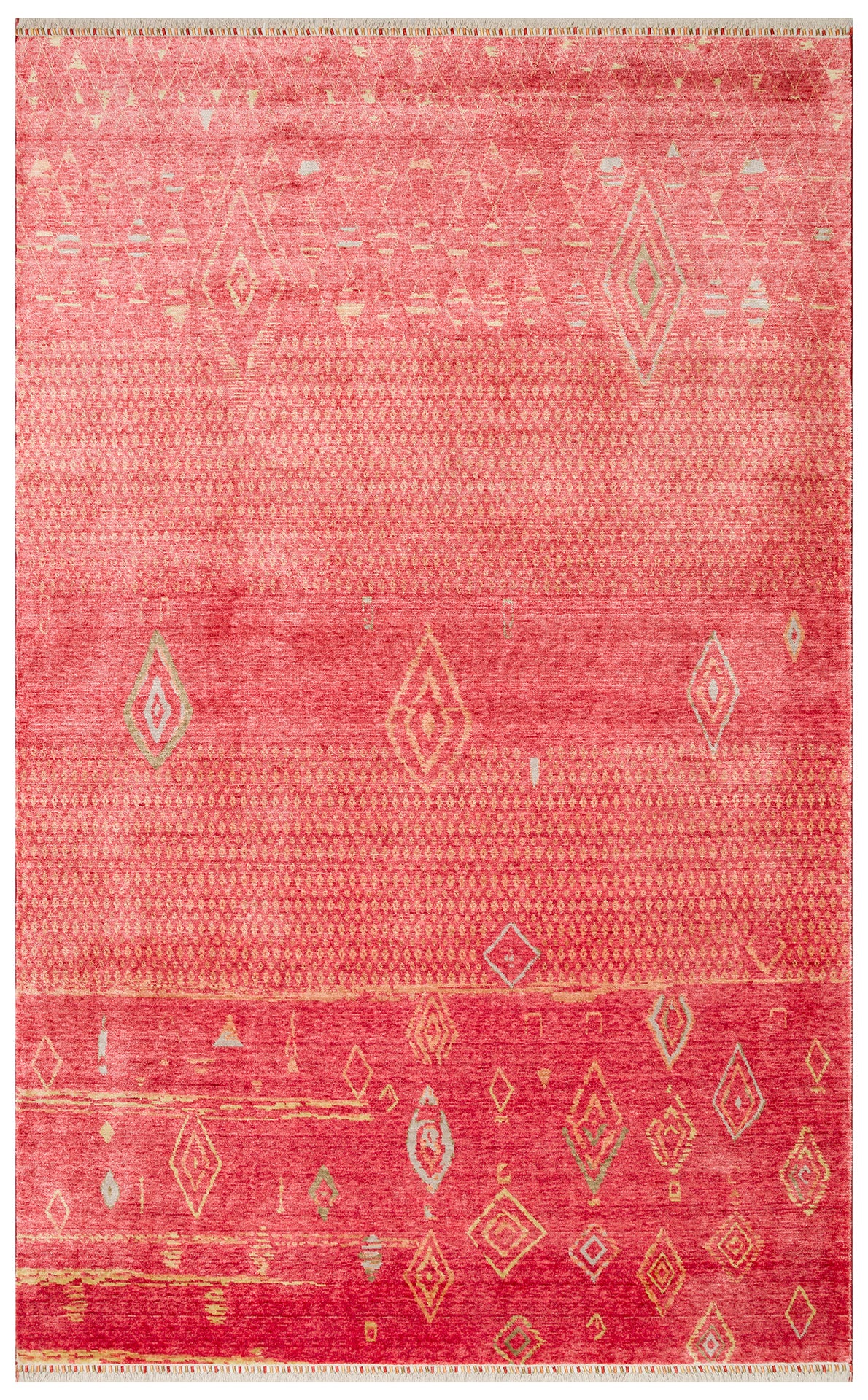 ZR 15 RED AUTUMN - ZARA - Otantik Desenli El Emeği ile Özel Tezgahlarda Üretilen Modern Uşak Halısı