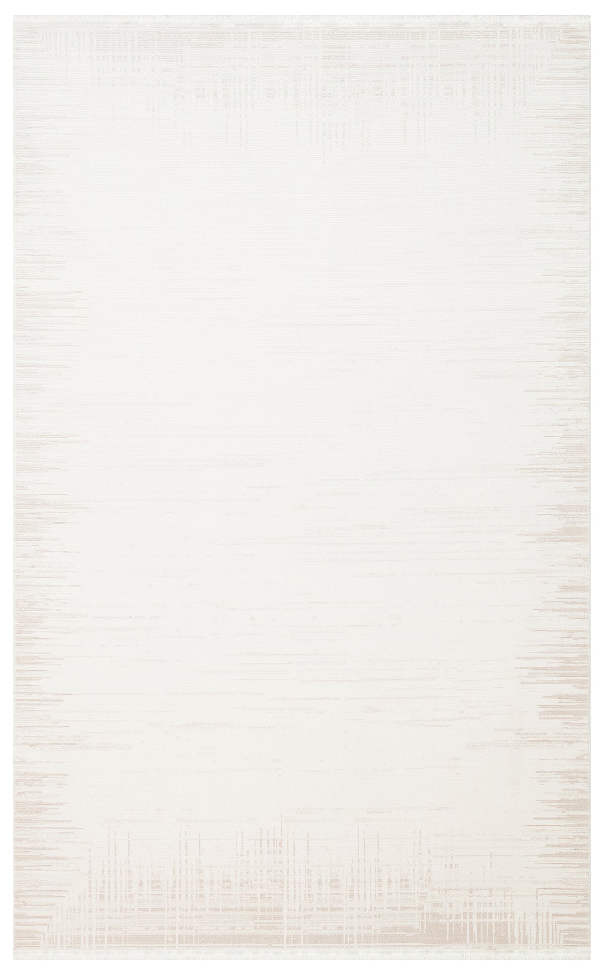 LKY 01 CREAM BEIGE - LYKIA - Sade ve Modern Akrilik Makine Halısı