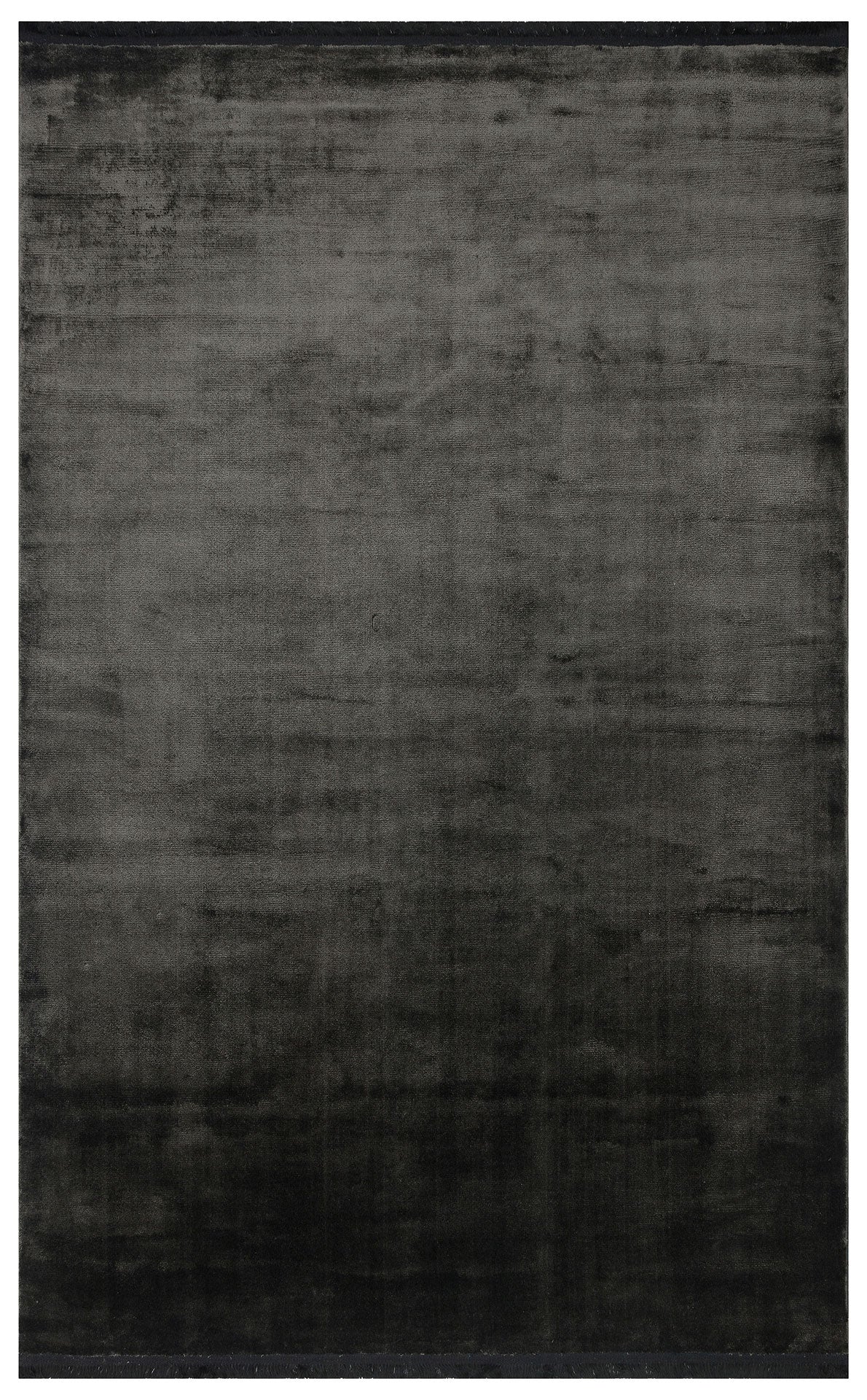 VT PLAIN CHARCOAL - VELVET - Düz Renk El Emeği ile Özel Tezgahlarda Üretilen Viskon Uşak Halısı