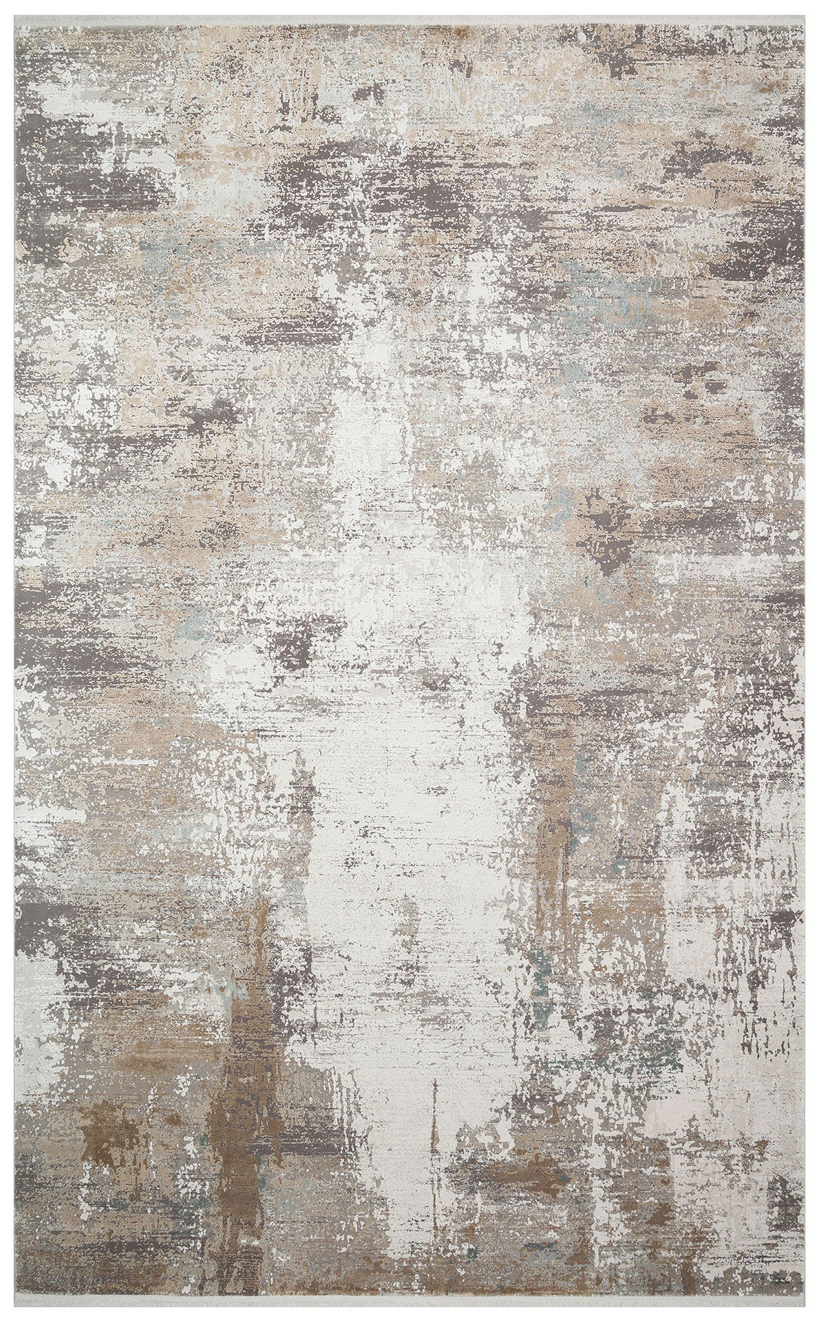 FRESCO XW FS 05 Stone - Işıltılı Dokuma Bambu Viskon Salon Halısı
