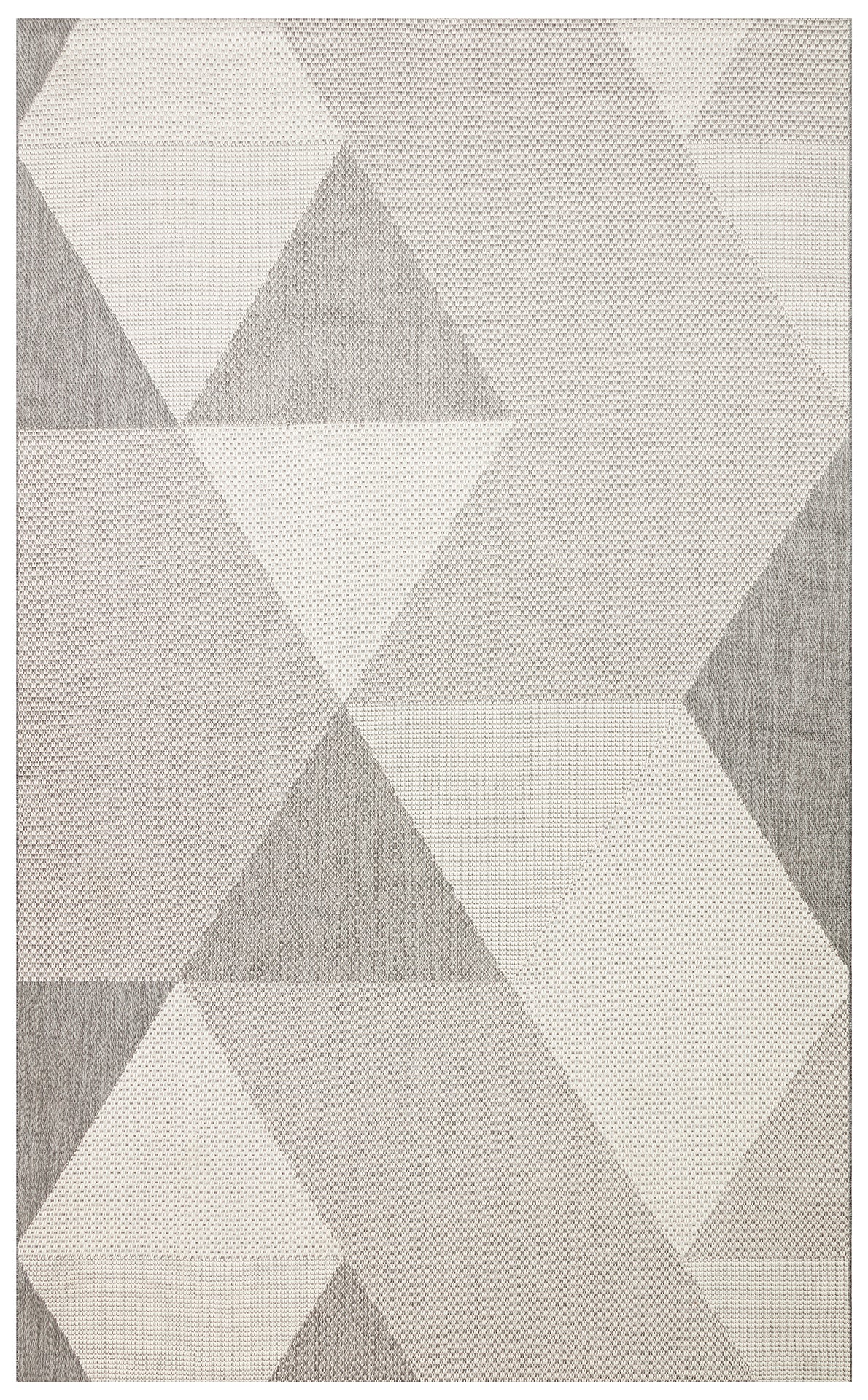 Mono MNO 03 Gri - Yıkanabilir Kaymaz Kilim Halı