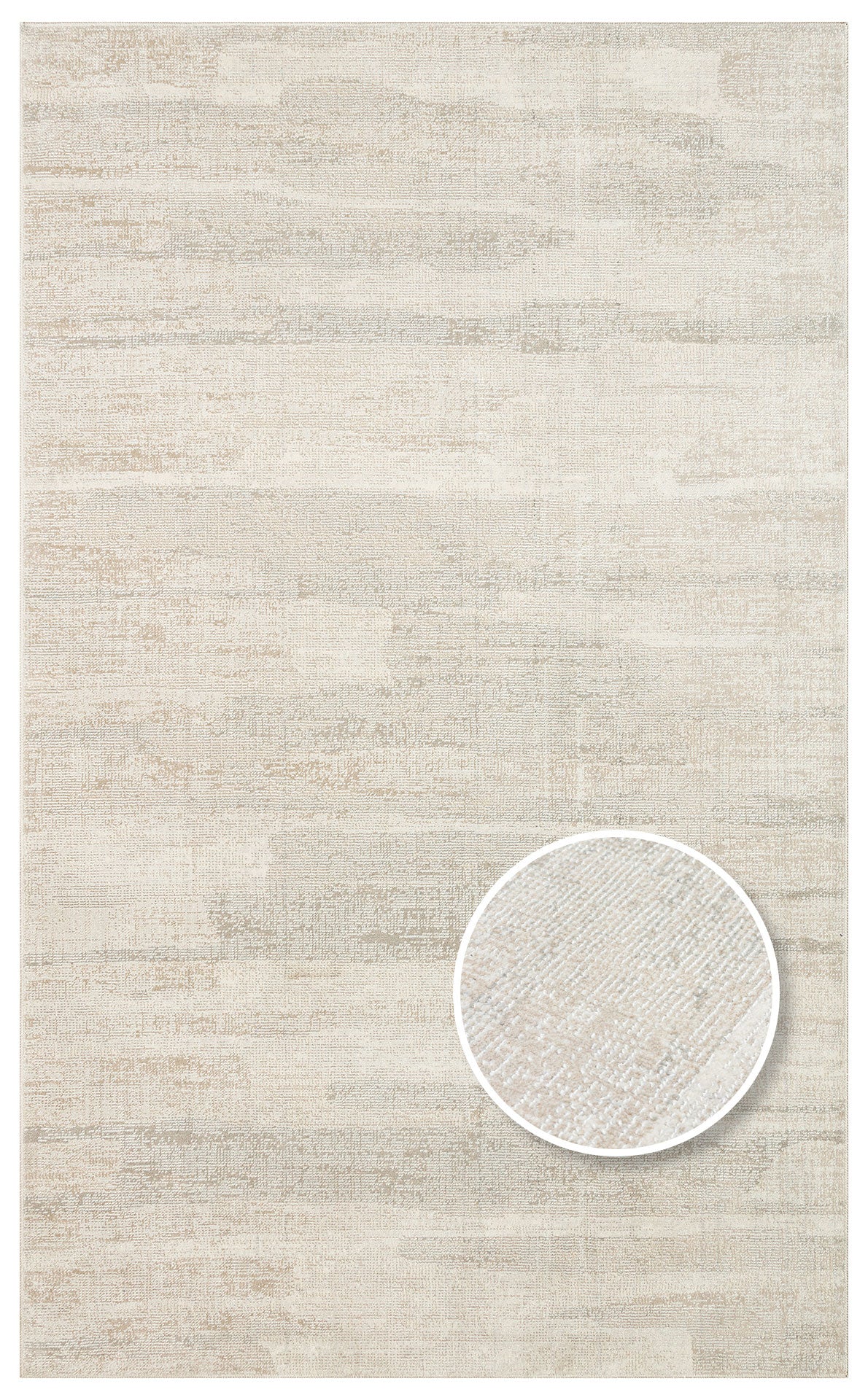 Kalahari KLH 01 Gri Bej - Modern Gri Düz Desenli Salon Halısı