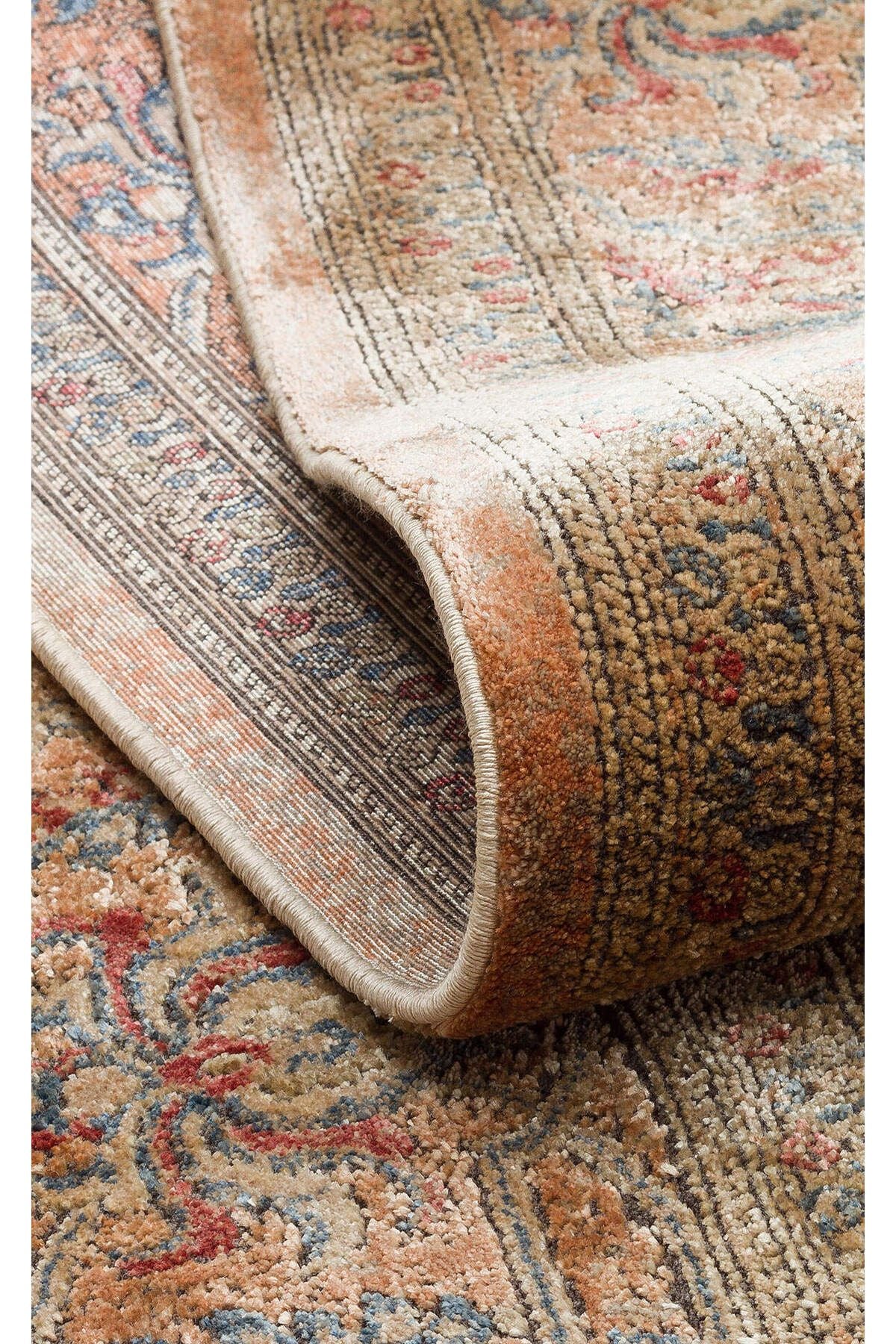 LHR 02 BEIGE - LAHOR - Zengin Renkli Şık Salon Halısı