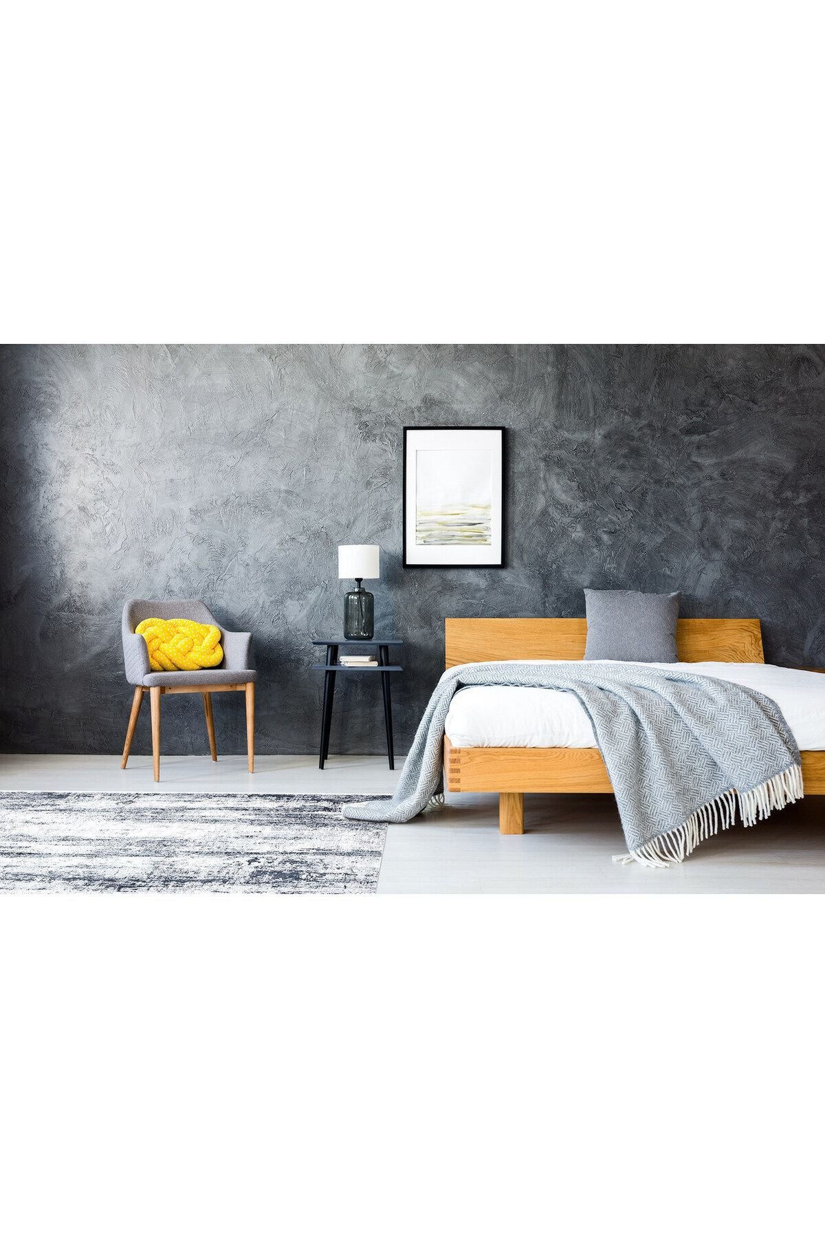 VR 02 CREAM GREY XW V1 - Yumuşak İpeksi Tuşeli Yüksek Alçak Oymalı Modern İnce Makine Halısı