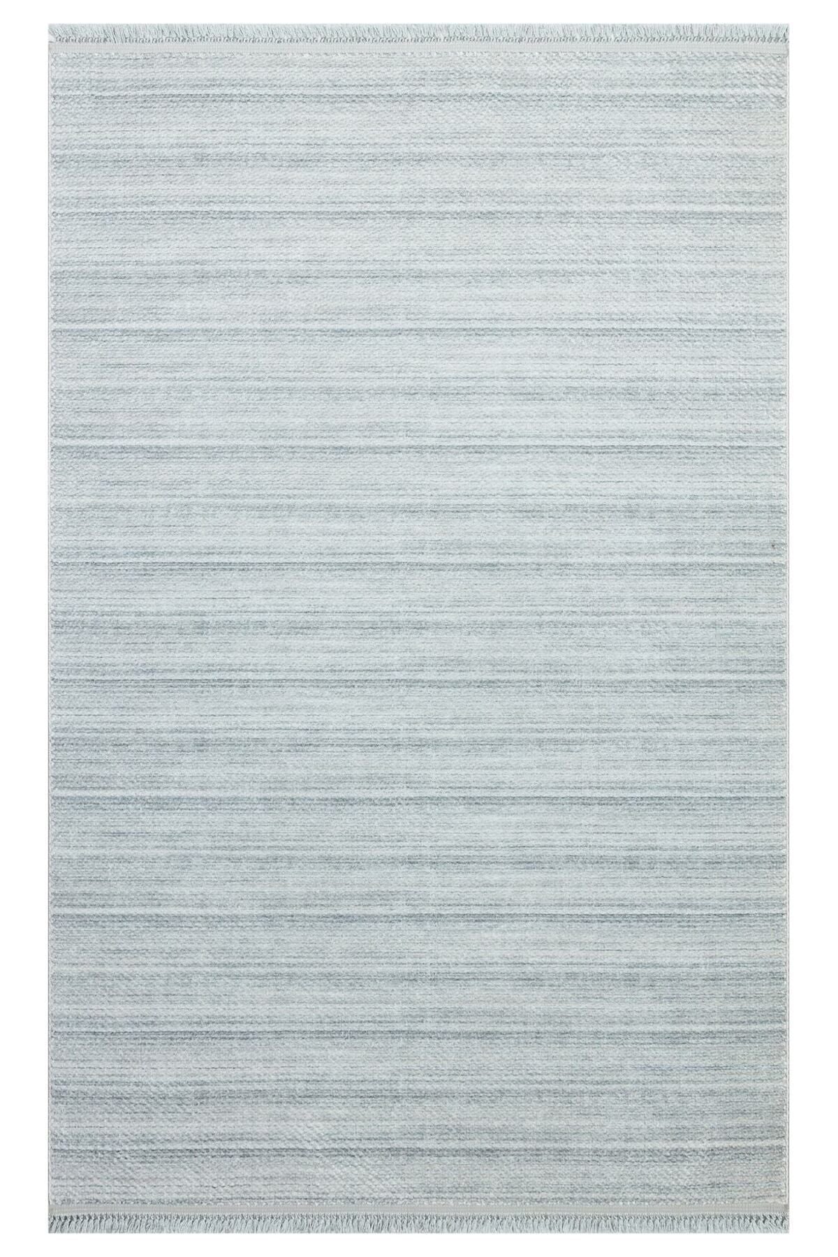 Monet 2314 Koyu Gri Modern Bukle Makine Halısı