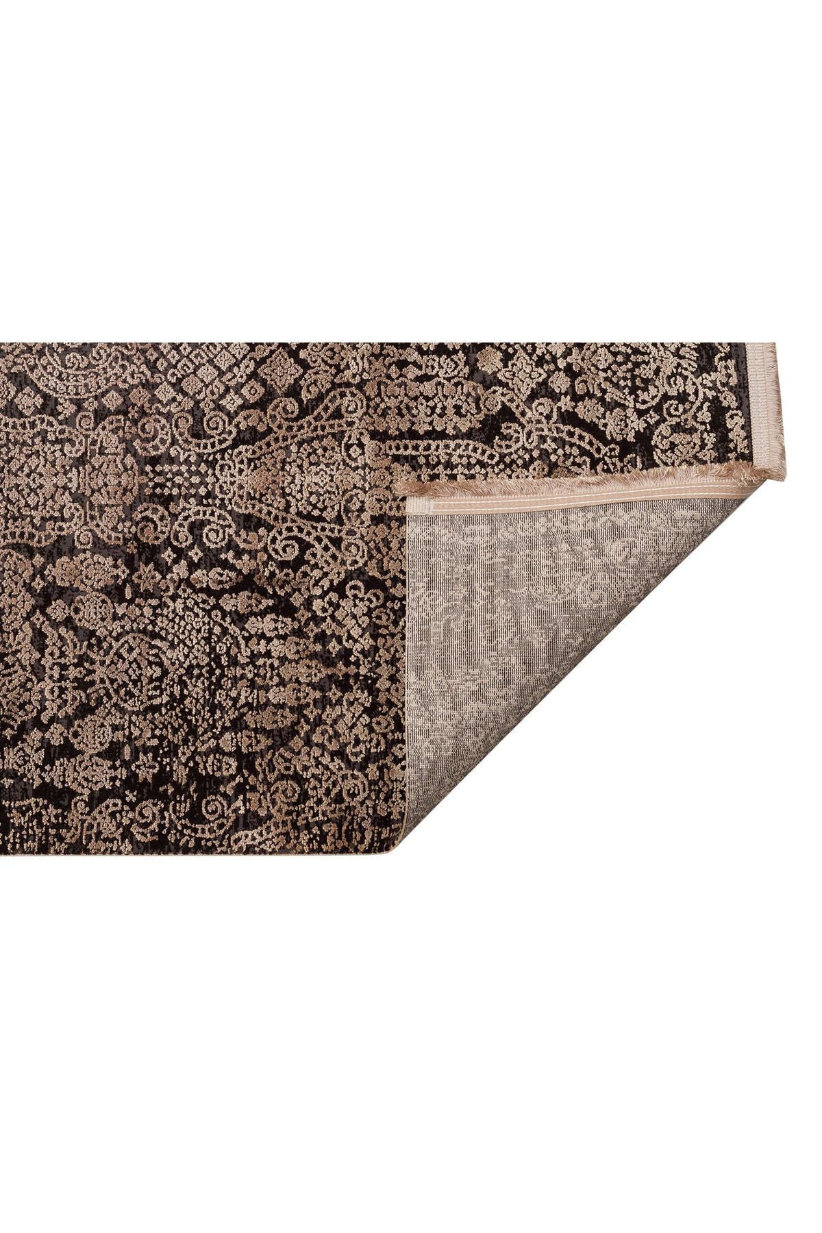 DB 04 ANTRASIT VIZON - CORDOBA - Parlak Yüksek Alçak Dokulu Modern Makine Halısı