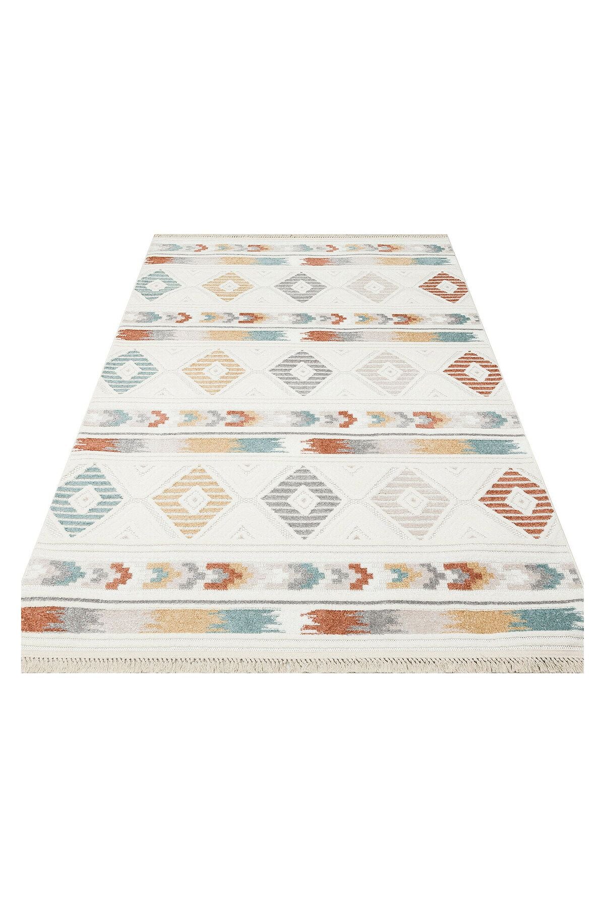 CAPE TOWN CPT 02 - Renkli Yumuşak Tuşeli Makine Halısı