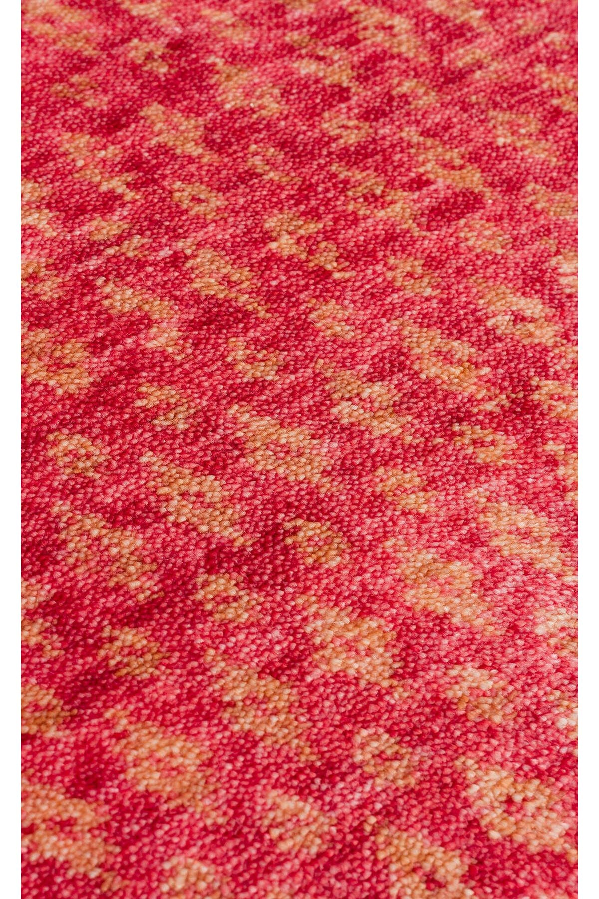 ZR 15 RED AUTUMN - Otantik Desenli El Emeği ile Özel Tezgahlarda Üretilen Modern Uşak Halısı