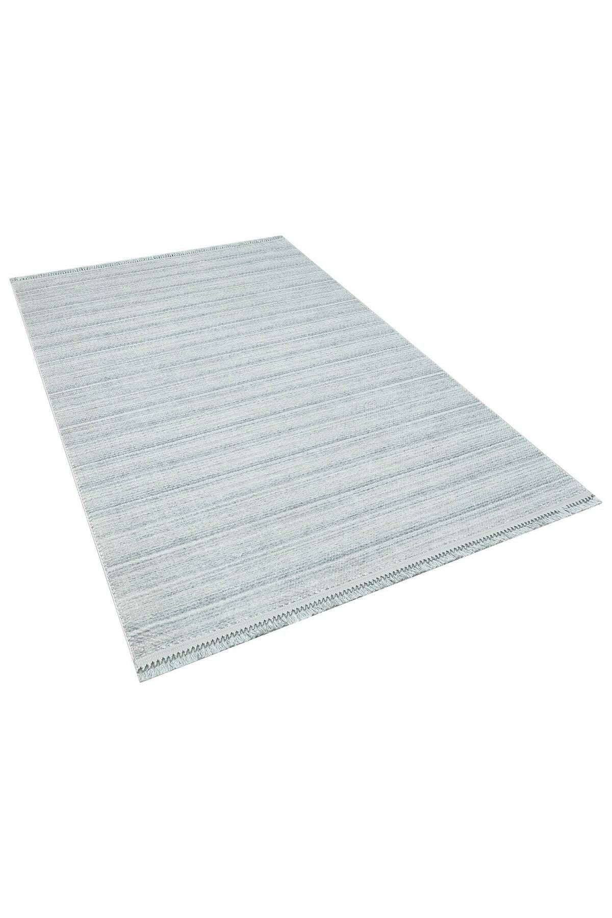 Monet 2314 Koyu Gri Modern Bukle Makine Halısı