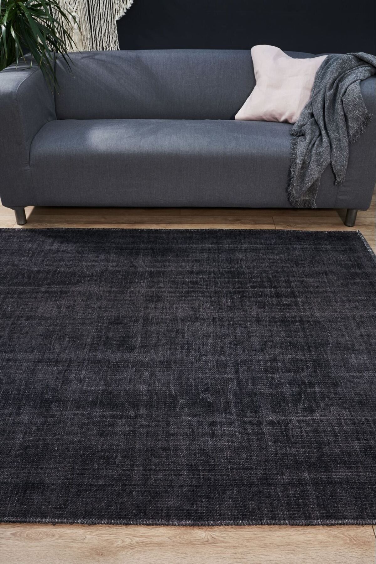 Gravity 2308 Antrasit Dekoratif Halı, Kilim
