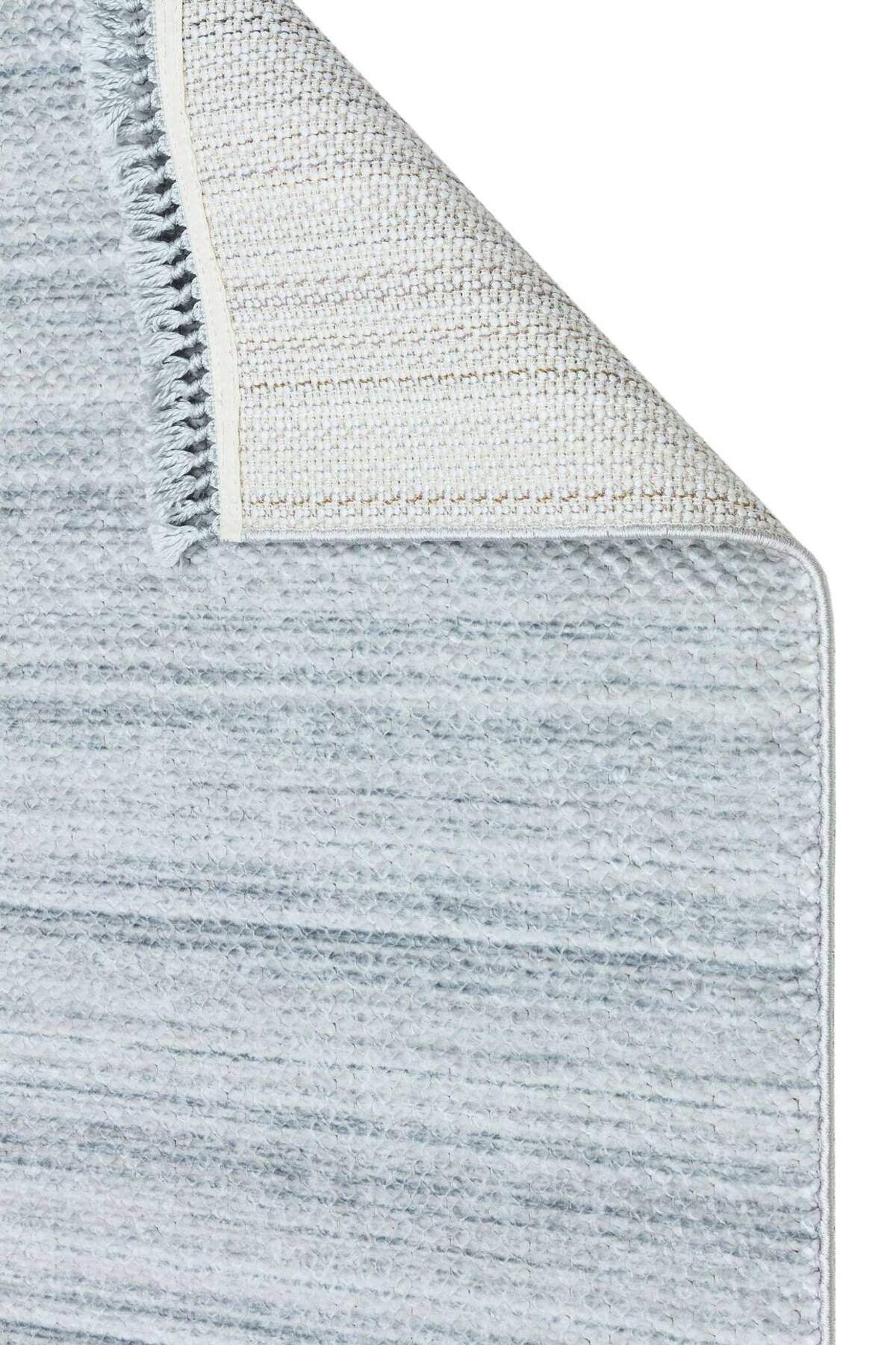 Monet 2314 Koyu Gri Modern Bukle Makine Halısı