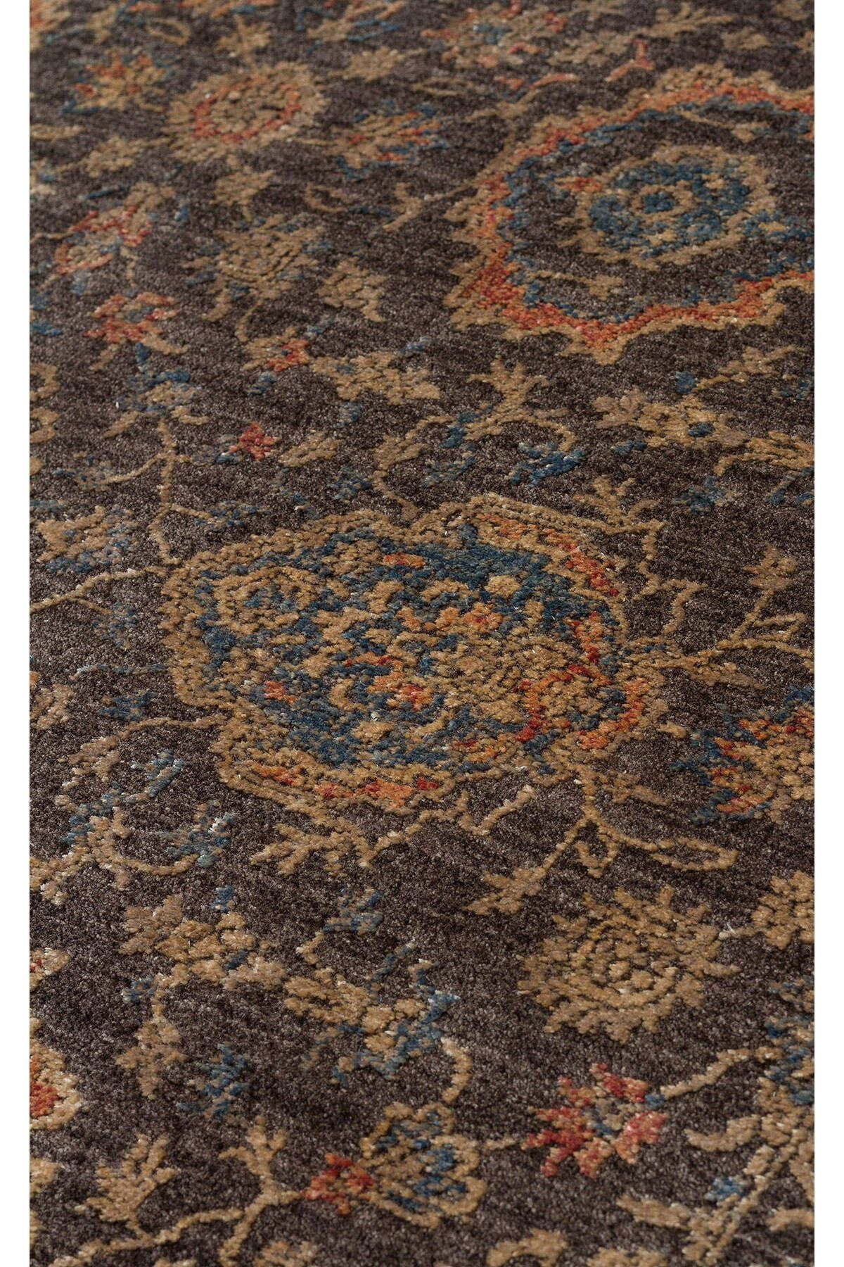 LHR 01 OLIVE - LAHOR - Zengin Renkli Şık Salon Halısı