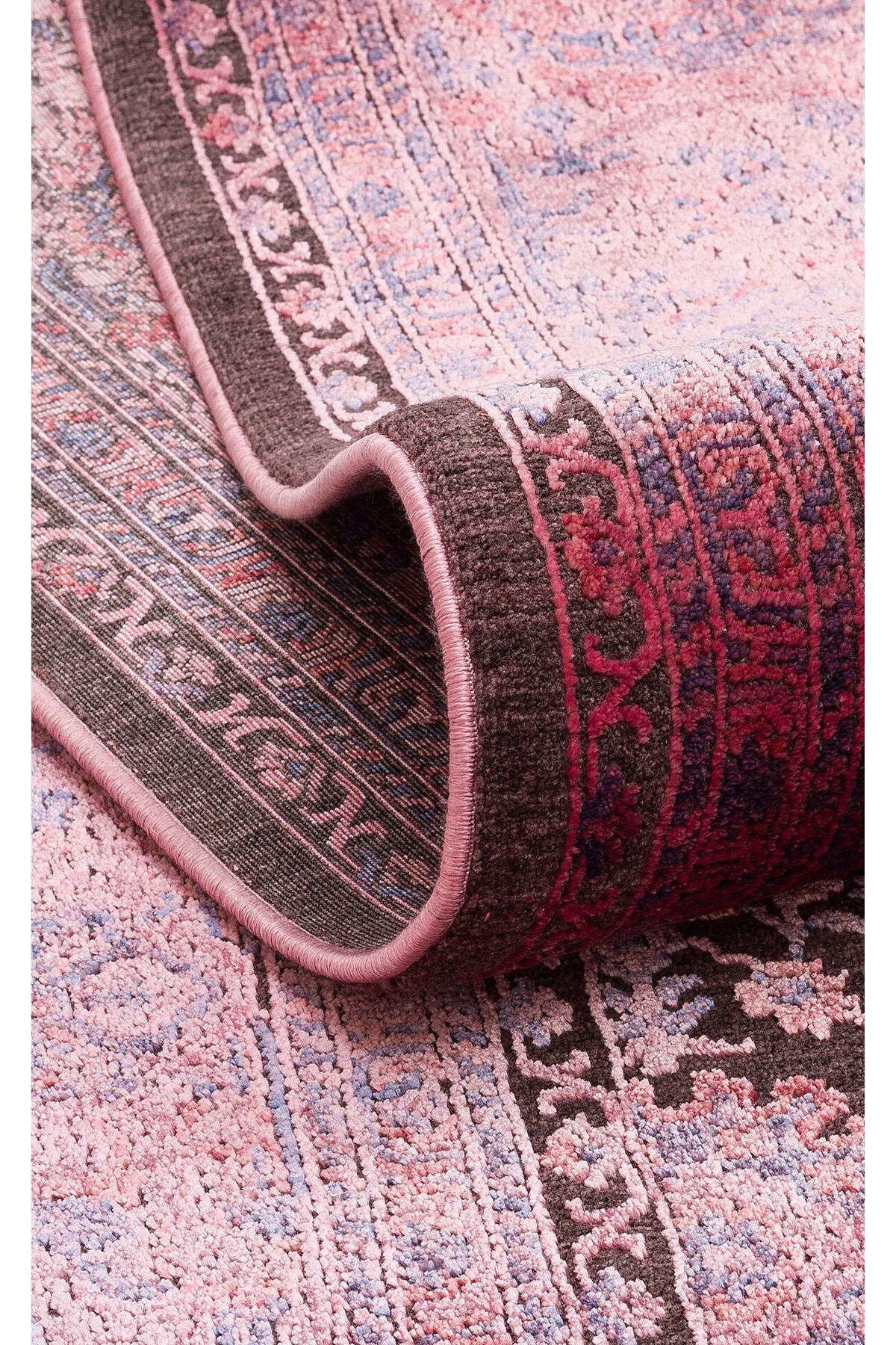 LHR 01 FUSCHIA - LAHOR - Zengin Renkli Şık Salon Halısı