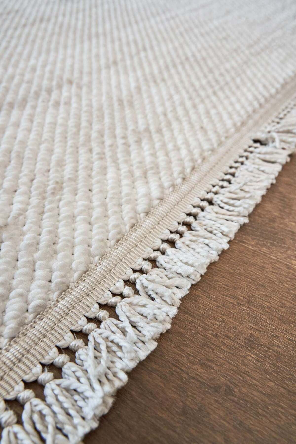 Monet 2311 Krem Modern Bukle Makine Halısı