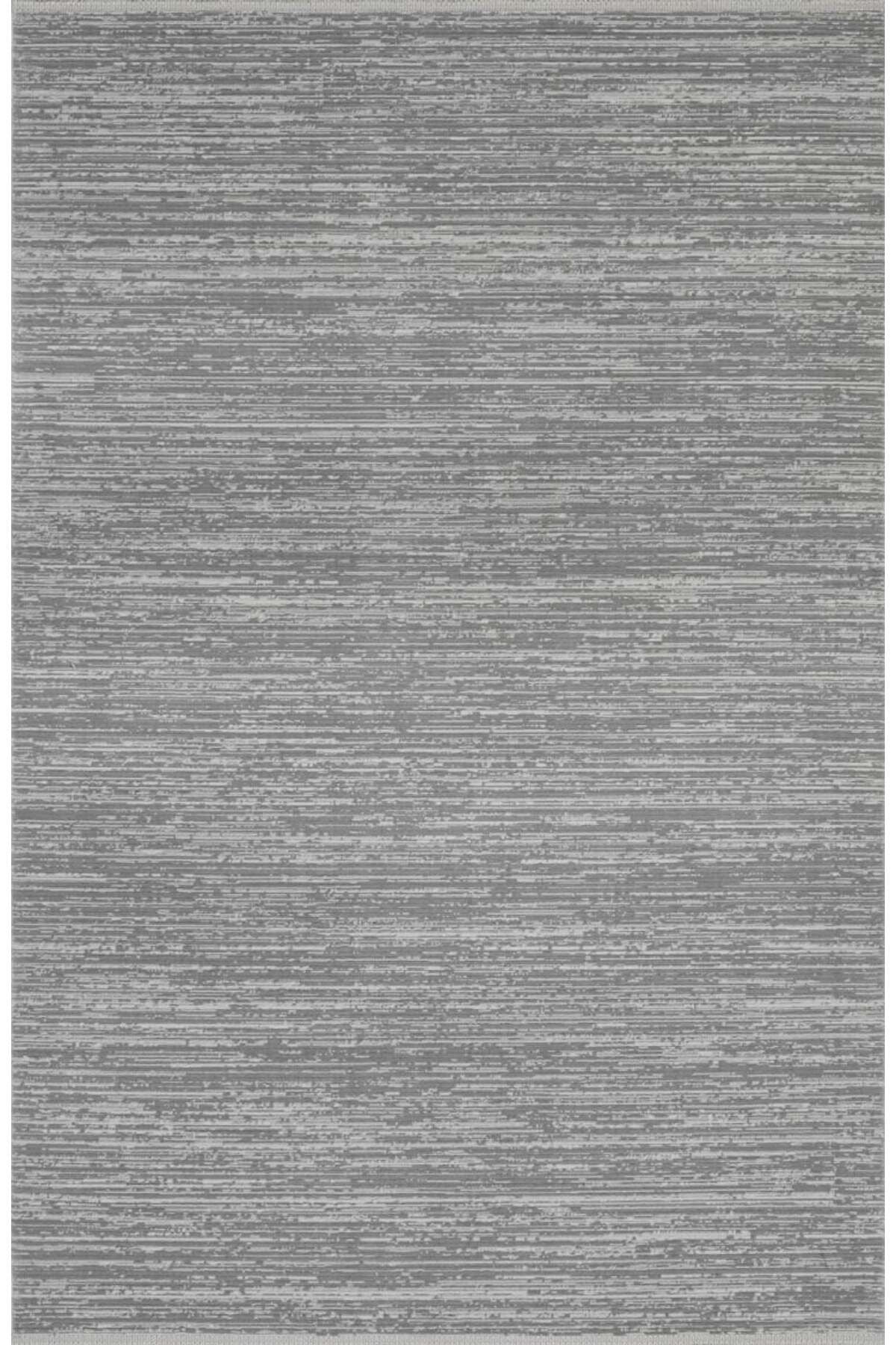 Marki 1099 Gri Modern Polyester Makine Halısı