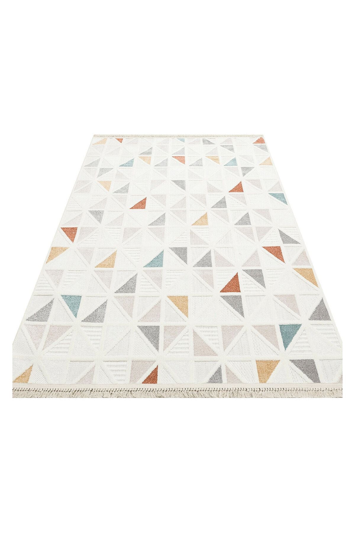 CAPE TOWN CPT 01 - Renkli Yumuşak Tuşeli Makine Halısı