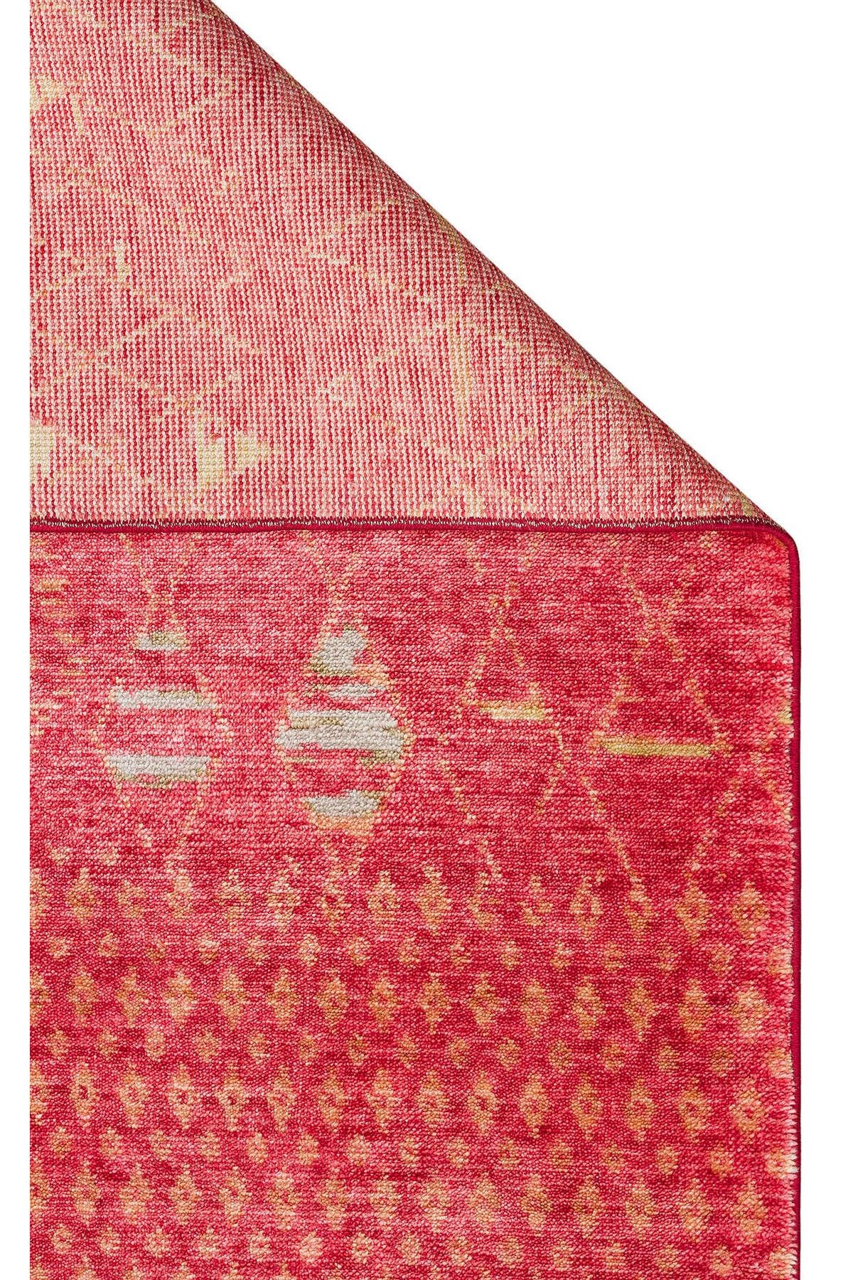 ZR 15 RED AUTUMN - Otantik Desenli El Emeği ile Özel Tezgahlarda Üretilen Modern Uşak Halısı