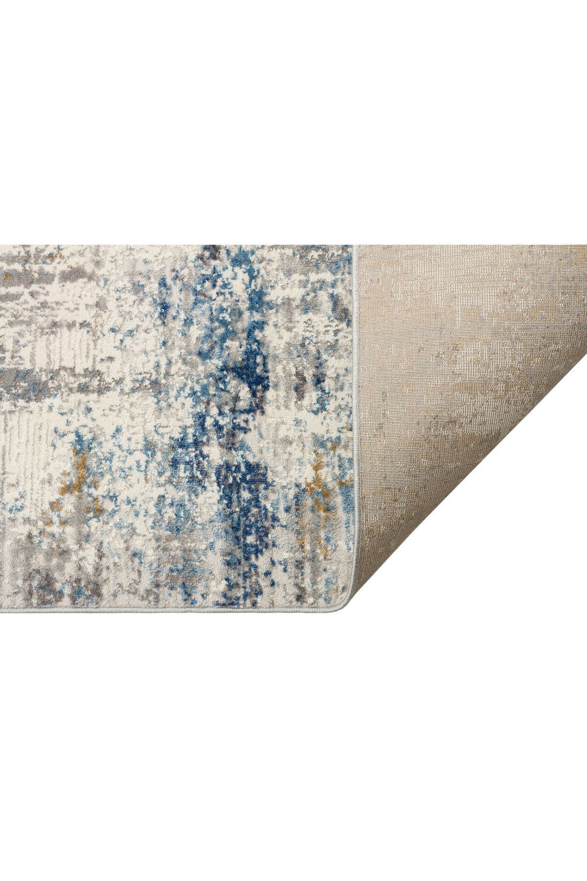 Hav Toz Vermez Eskitme Desenli Modern Makine Halısı