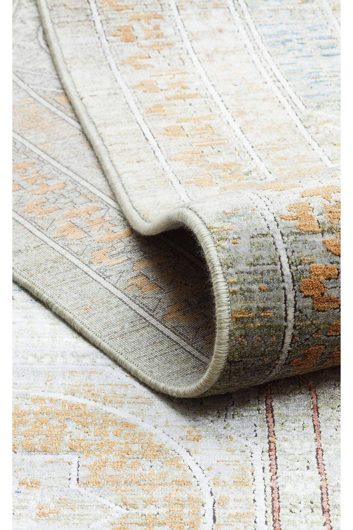 MHL 10 TERRA - Klasik Desenli Yüksek Kalite Sık Dokuma Salon Halısı