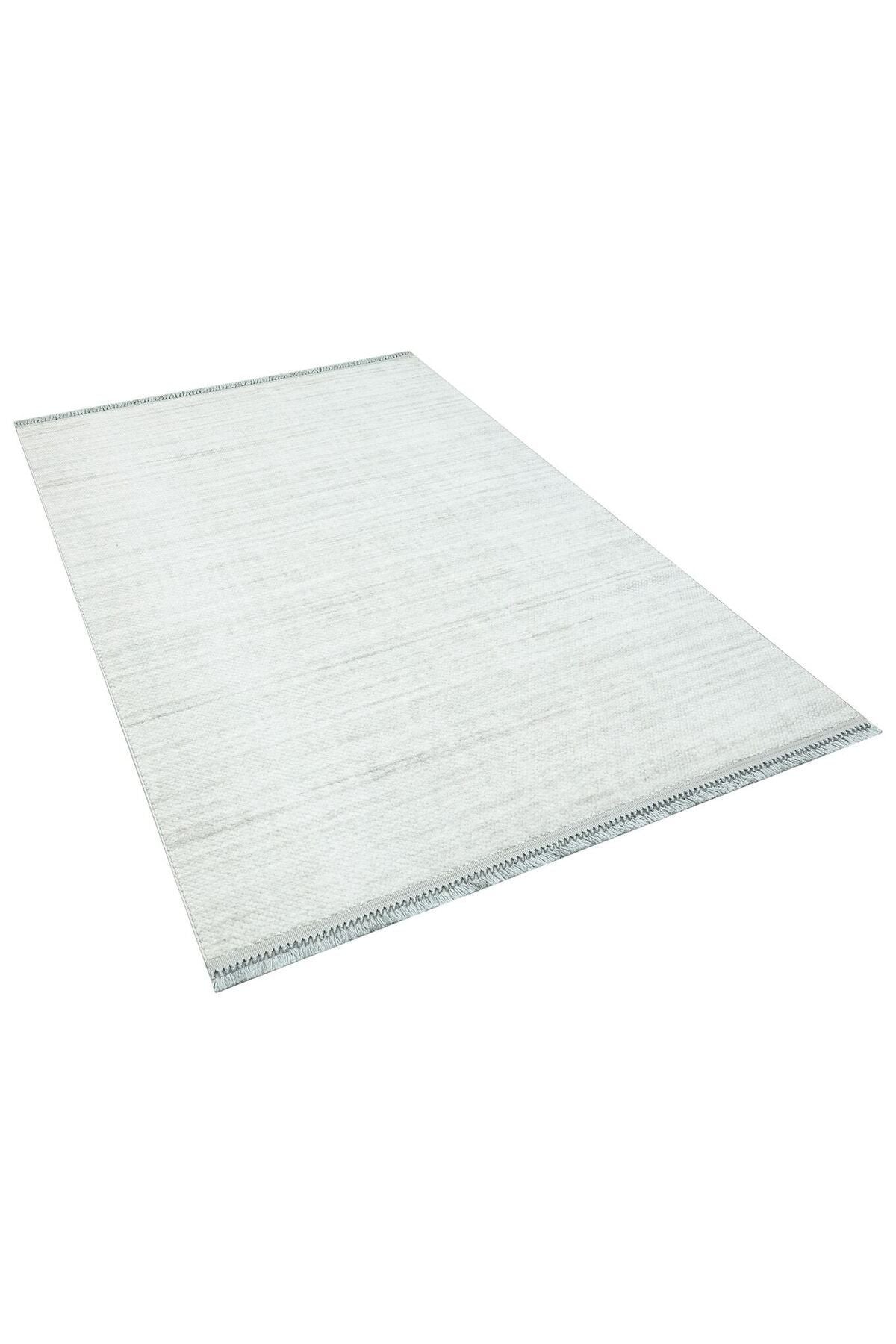 Monet 2313 Açık Gri Modern Bukle Makine Halısı