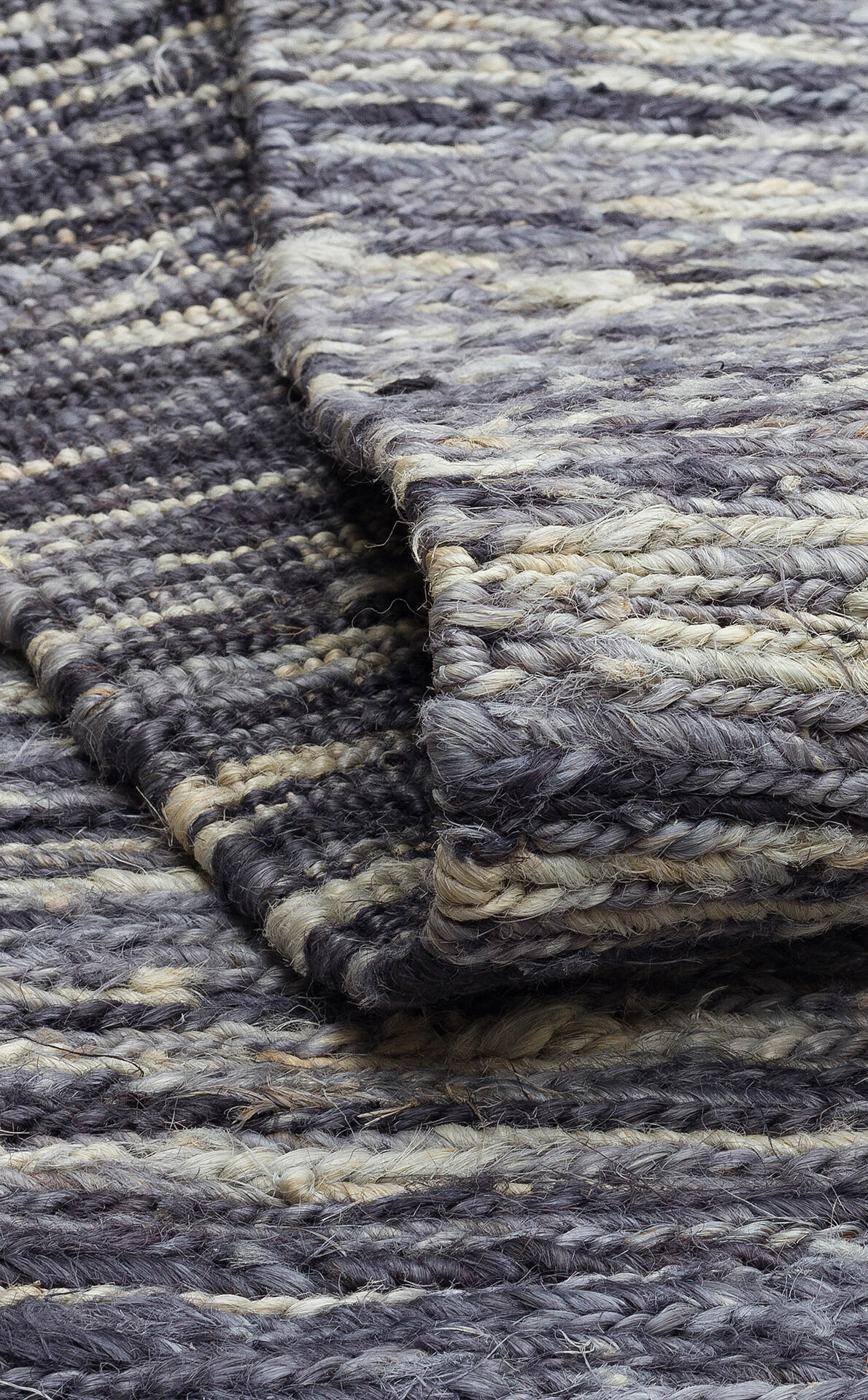 SMK PLAIN MARINE MULTY - SOUMAK - Soumak Örgülü Naturel Kendir Halı