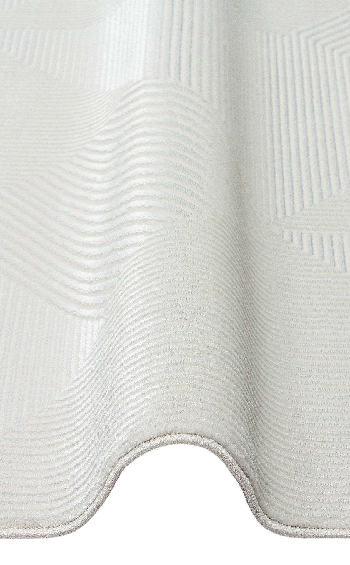 ST LUX 01 CREAM - SATEEN LUX - Hav Toz Vermez Modern Halı