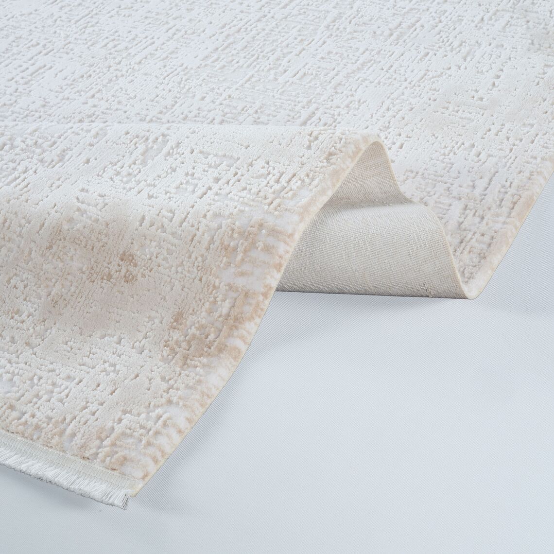 Azur 6552 Vizon - Modern Akrilik Halı | Salon Oturma Halısı