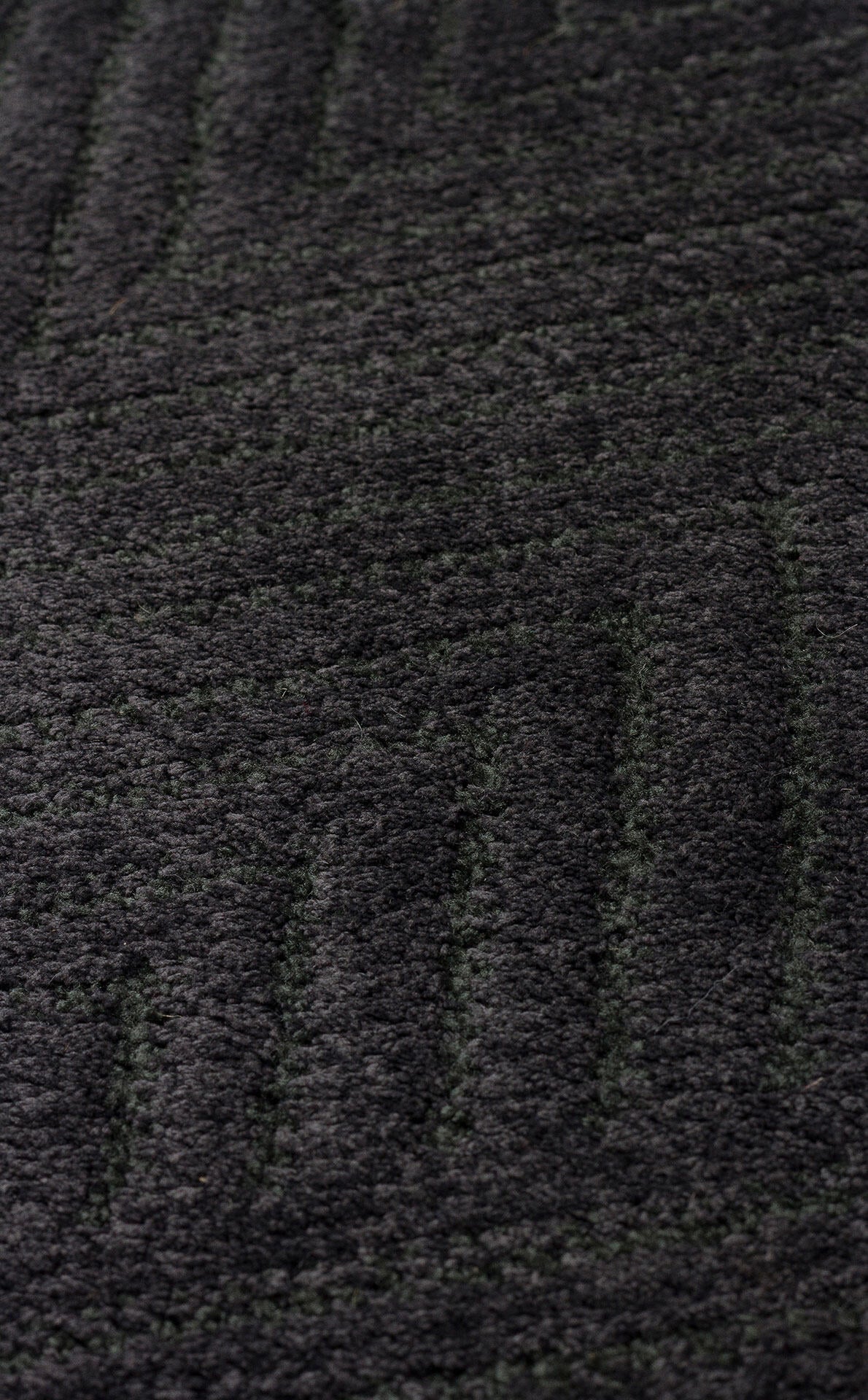 URB 01 BLACK - URBAN - Etnik Desenlere Sahip Hav Toz Vermez Yumuşak Dokulu Modern Halı