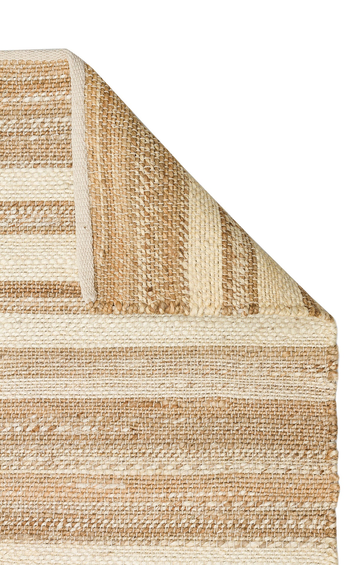ECH 11 NATURAL WHITE XW - ECHO - El Dokuma Naturel Jüt Hasır Halı
