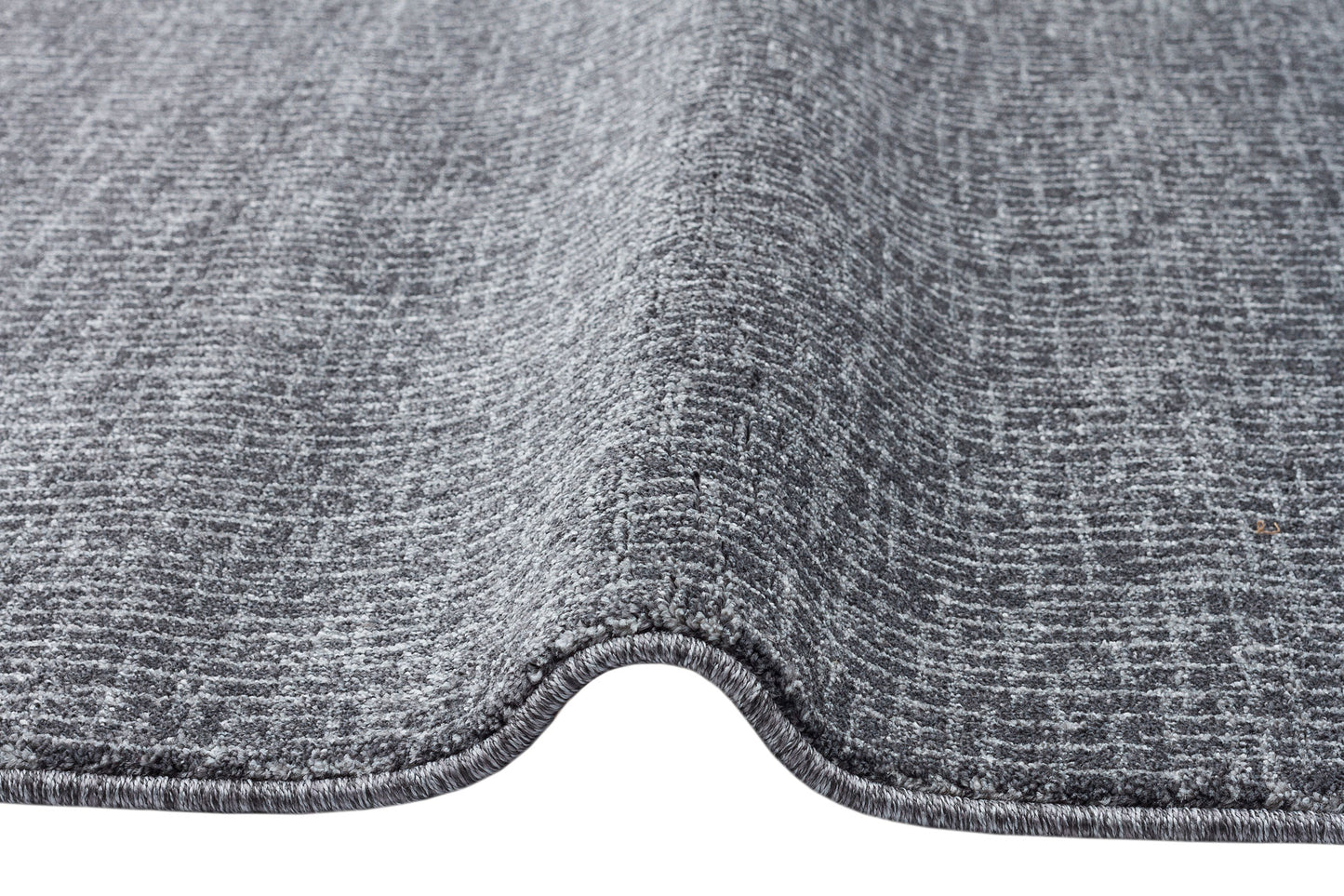 LT 01 DARK GREY - LOTTO - Hav Toz Vermez Modern Sade Desenli Makine Halısı