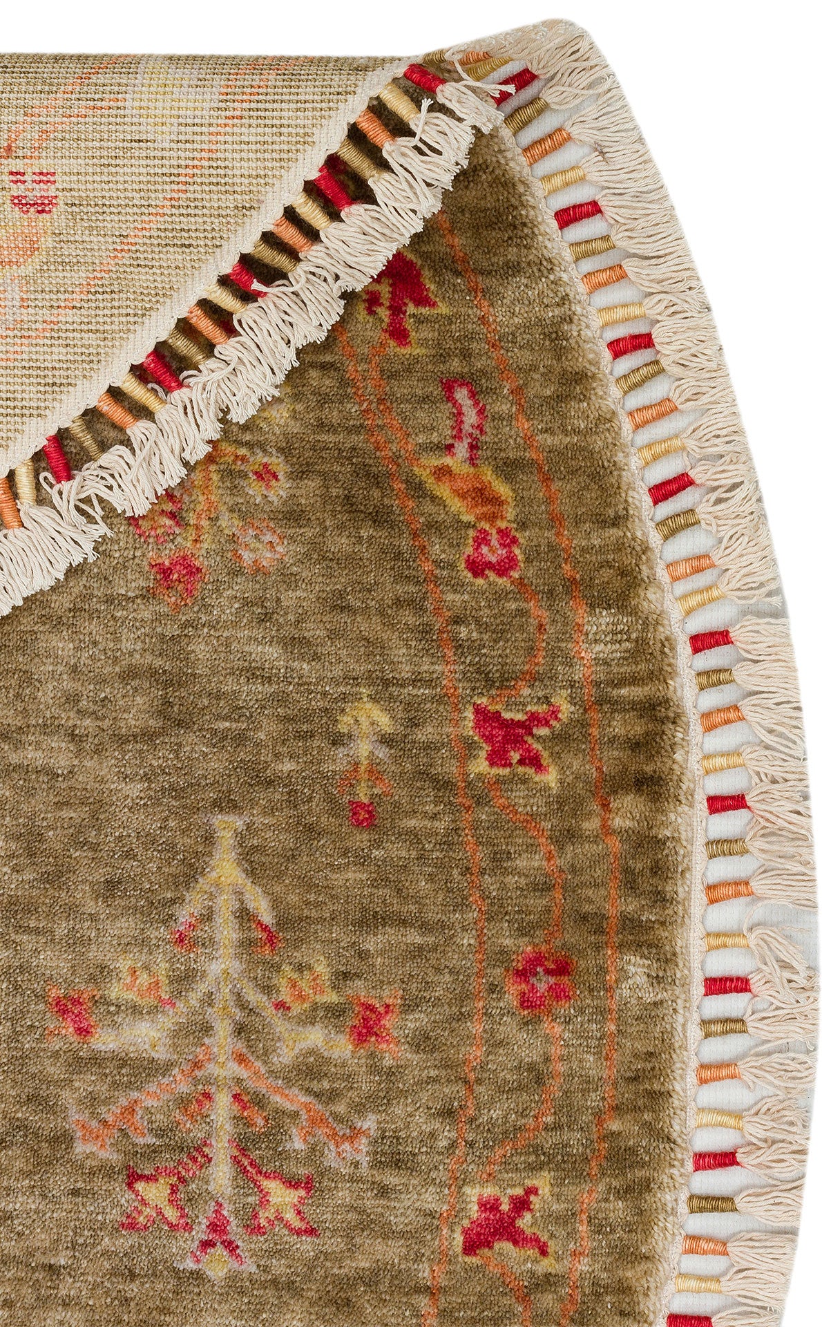 ZR 08 GREEN AUTUMN Q - ZARA - Otantik Desenli, El Emeği ile Özel Tezgahlarda