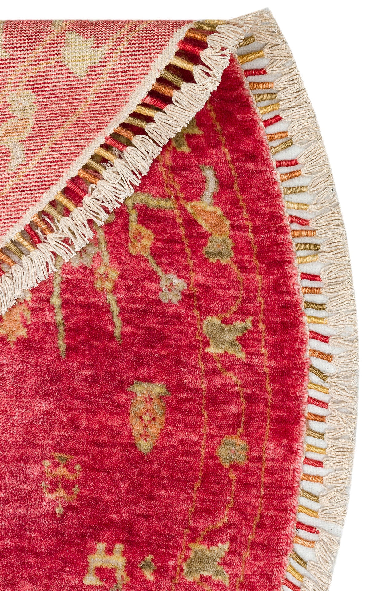ZR 08 RED AUTUMN Q - ZARA - Otantik Desenli, Özel Tezgahlarda Üretilen Modern Uşak Halısı
