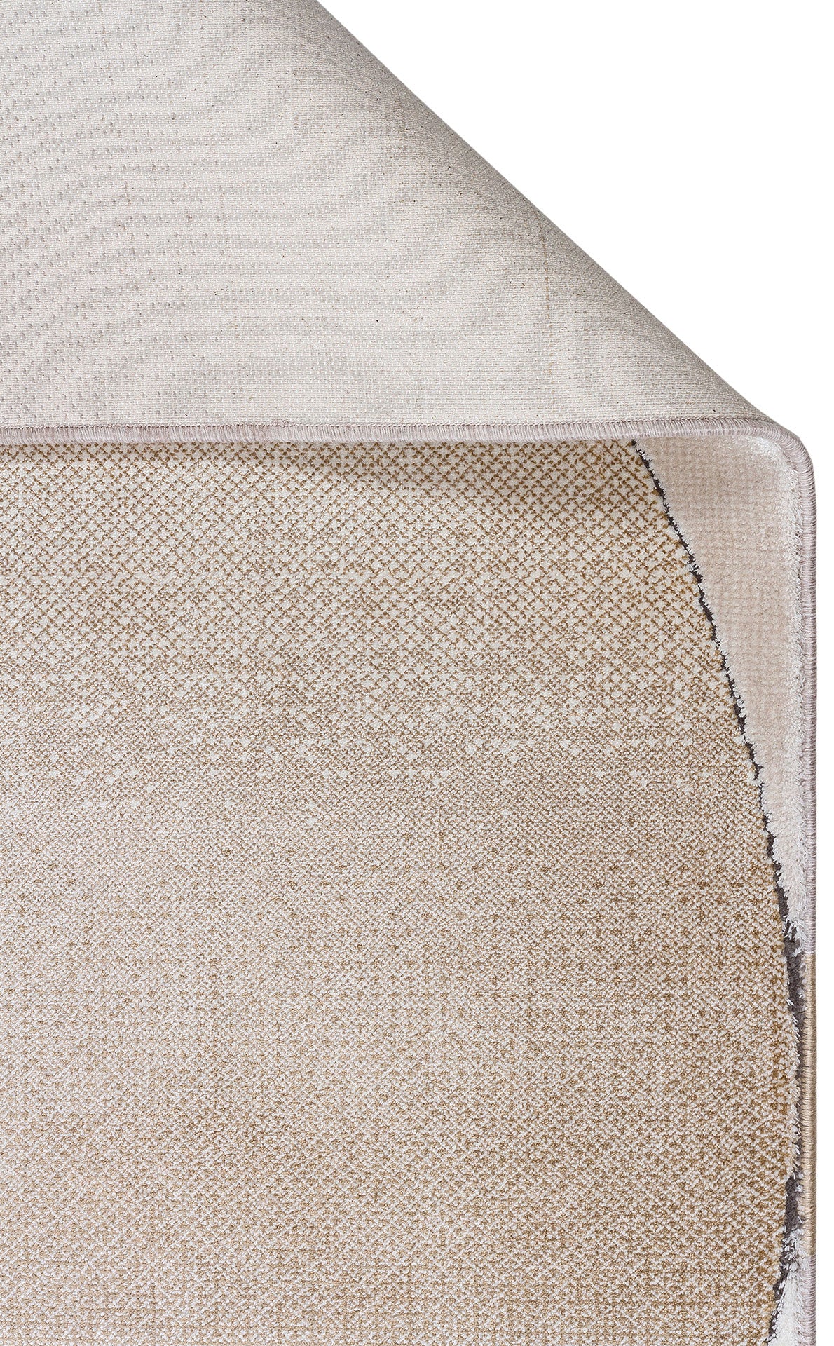 MRN 06 CREAM GOLD - MERANO - Geometrik Desenli Yüksek Kalite Sık Dokuma Salon Halısı