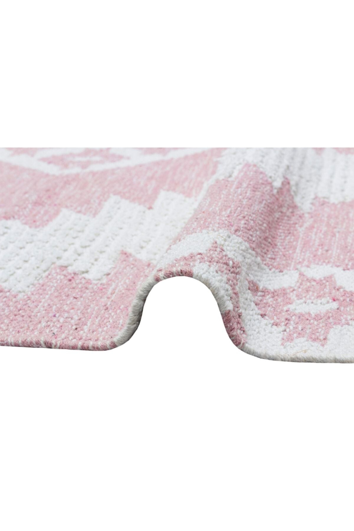 Afro Afr 03 Naturel Yıkanabilir Modern Desenli El Dokuma Hint Kilim